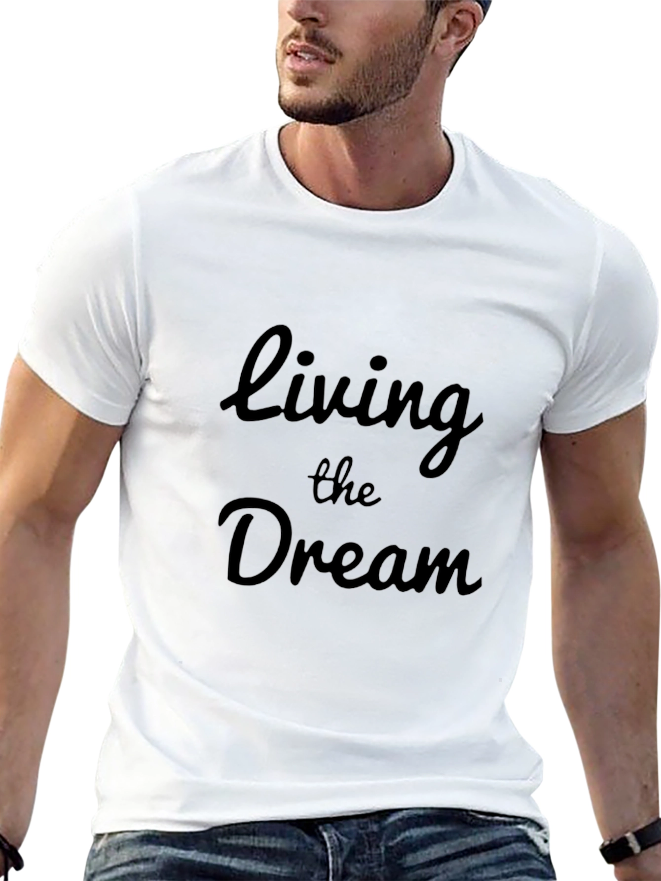 Living the Dream Black T-Shirt