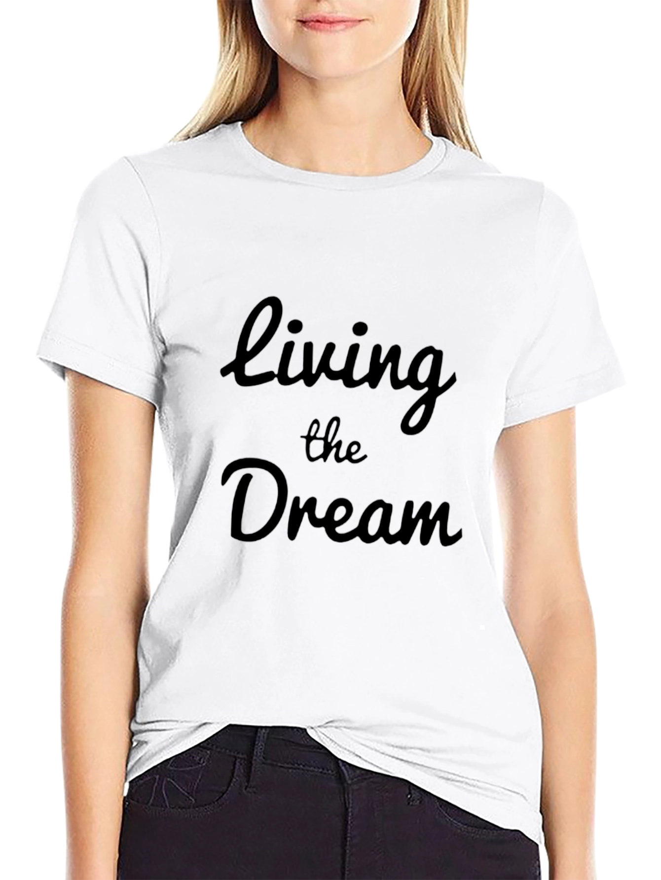 Living the Dream Black T-Shirt