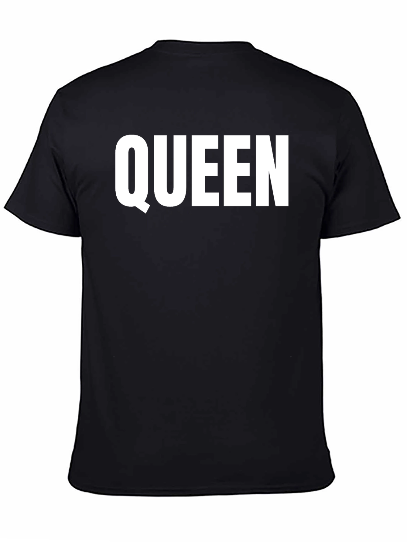 Queen Graphic T-Shirt - Black Casual Tee
