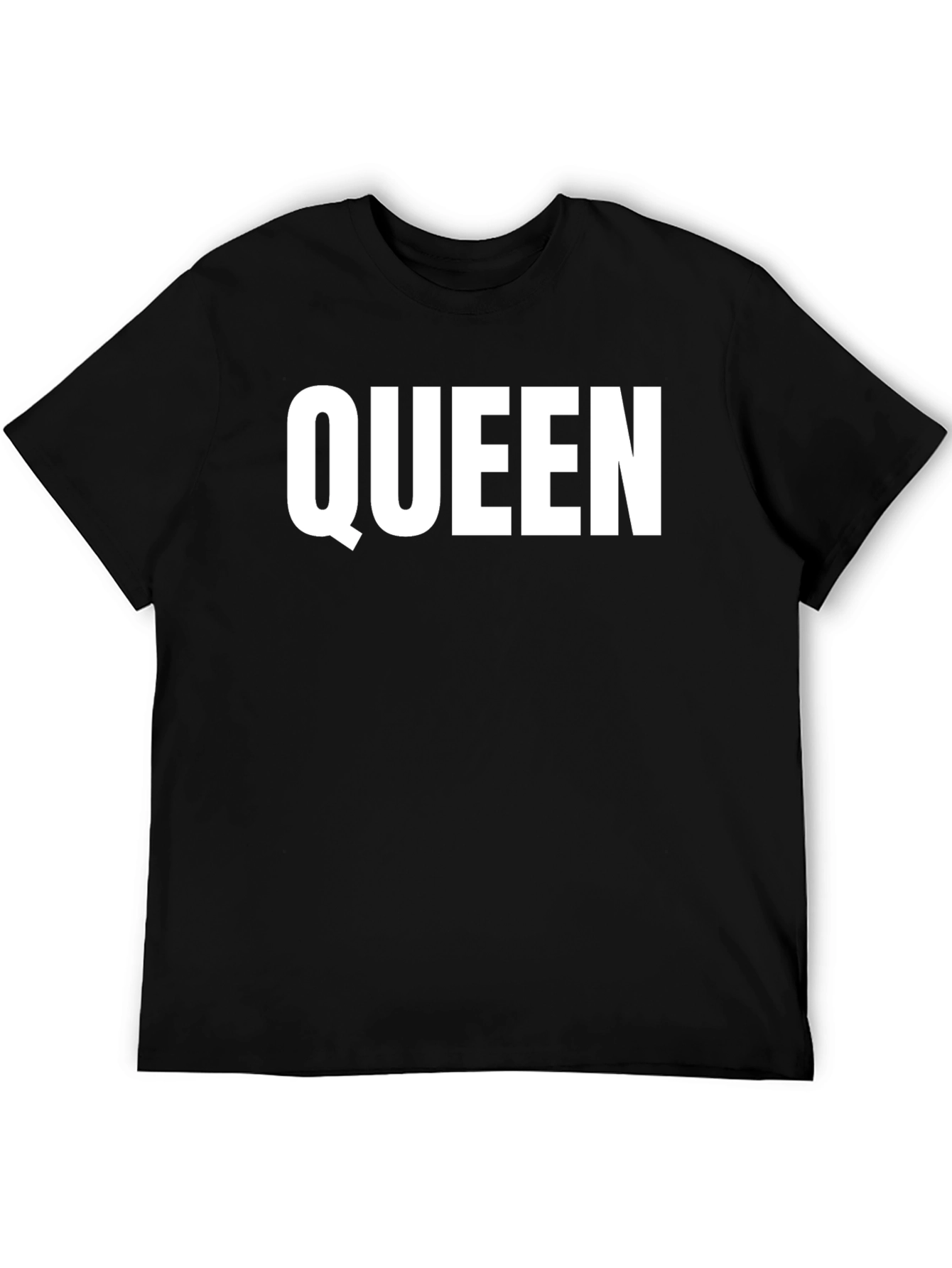 Queen Graphic T-Shirt - Black Casual Tee