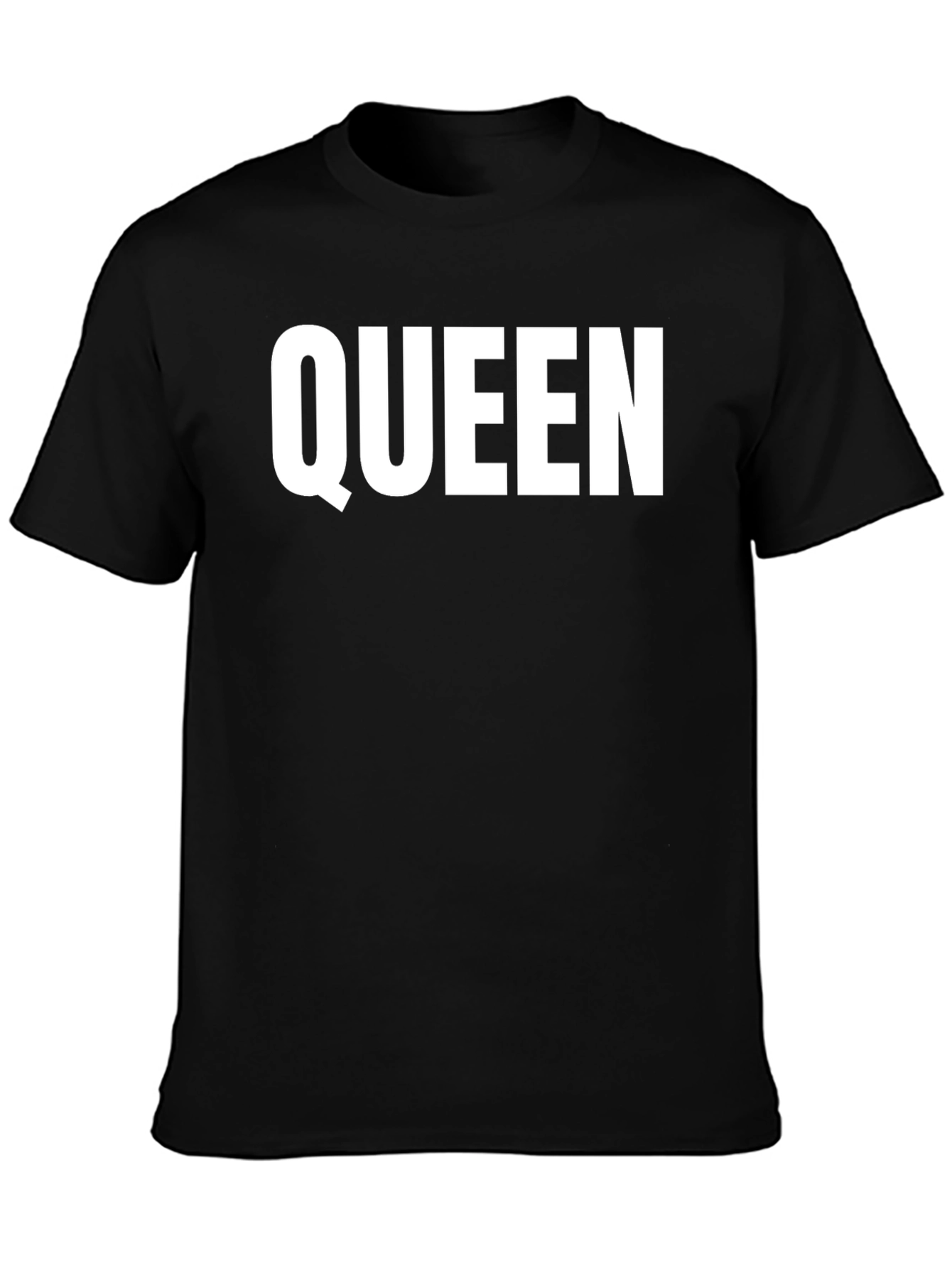 Queen Graphic T-Shirt - Black Casual Tee