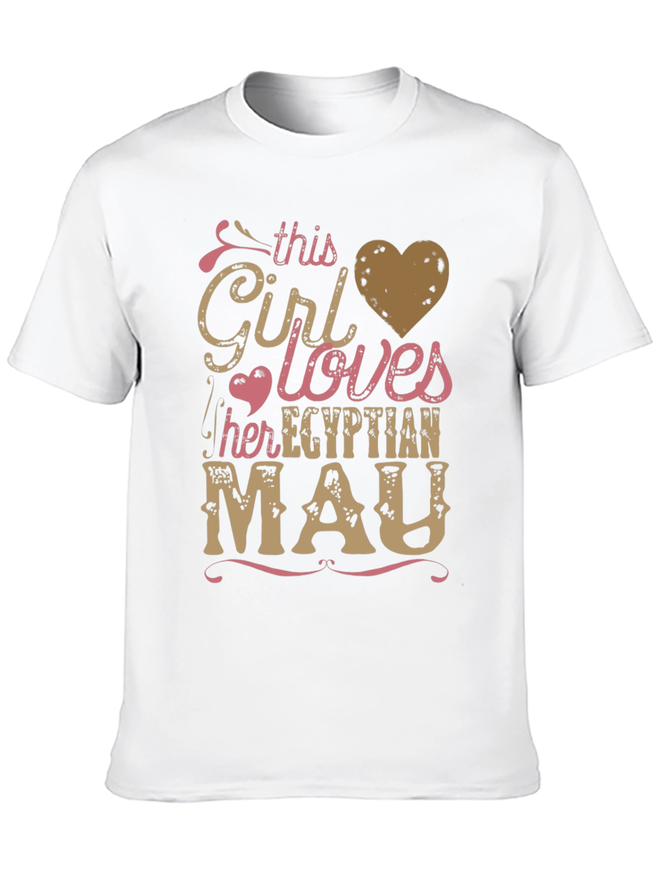 Girl Loves Egyptian Mau T-Shirt