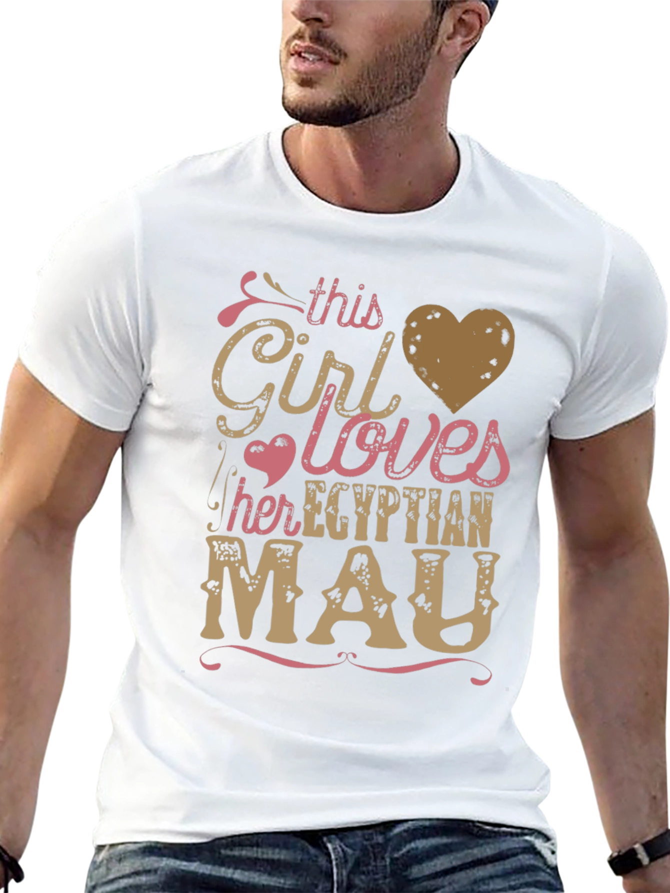 Girl Loves Egyptian Mau T-Shirt