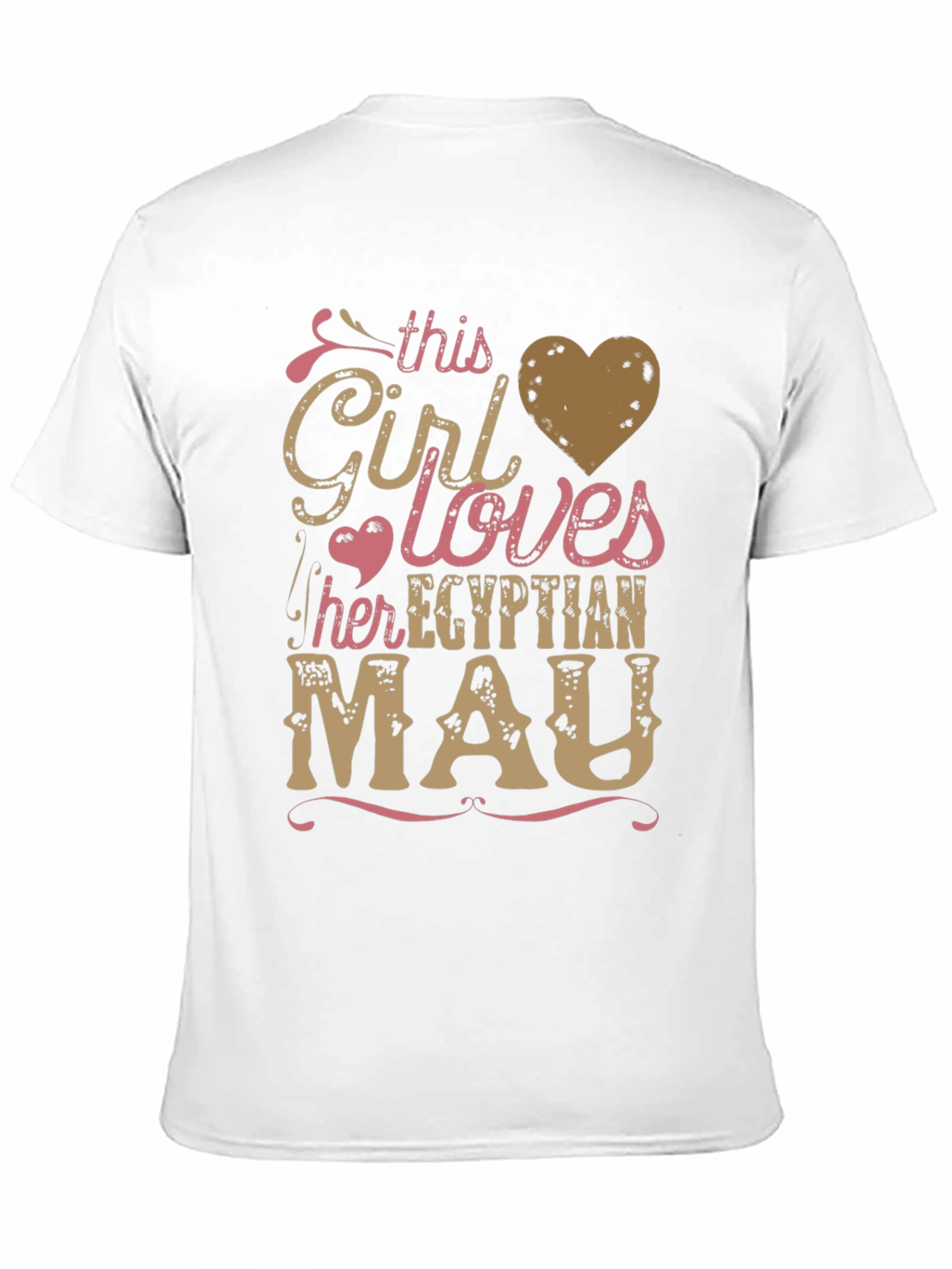 Girl Loves Egyptian Mau T-Shirt
