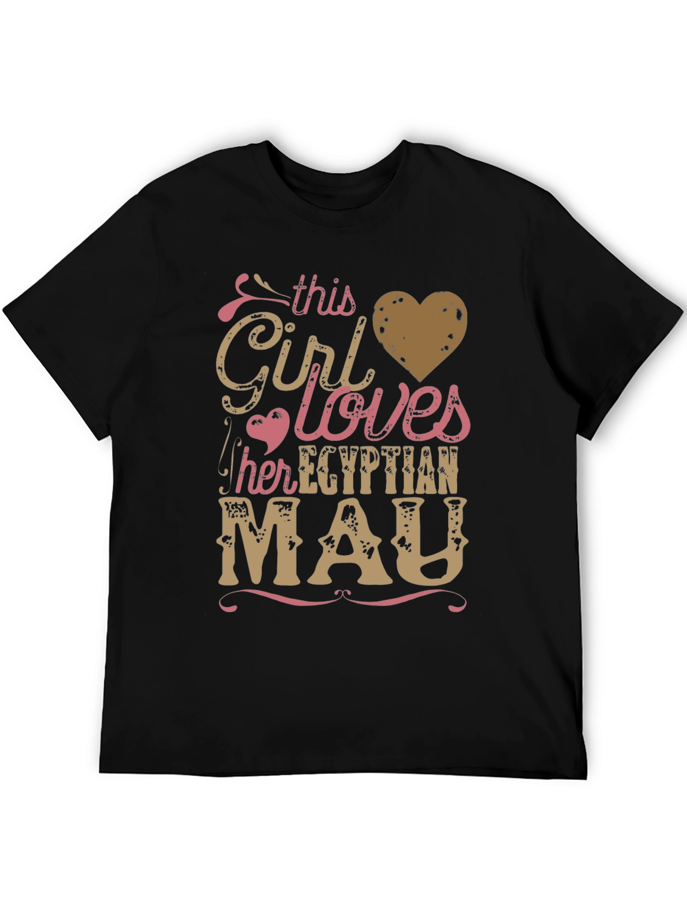 Girl Loves Egyptian Mau T-Shirt