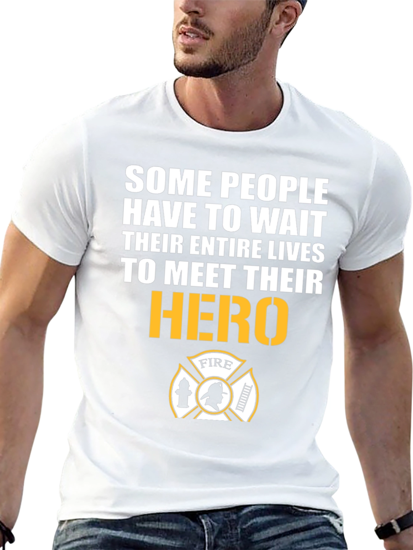 Firefighter Hero T-Shirt - Meet Your Hero