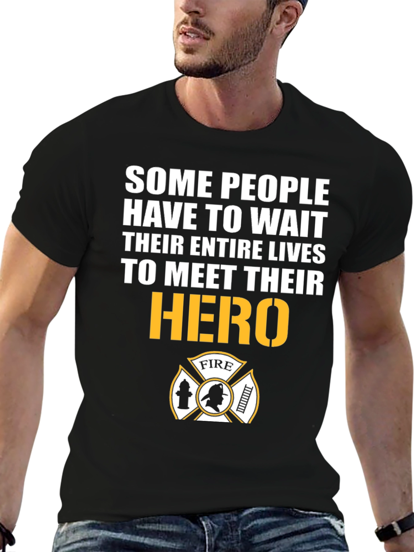 Firefighter Hero T-Shirt - Meet Your Hero