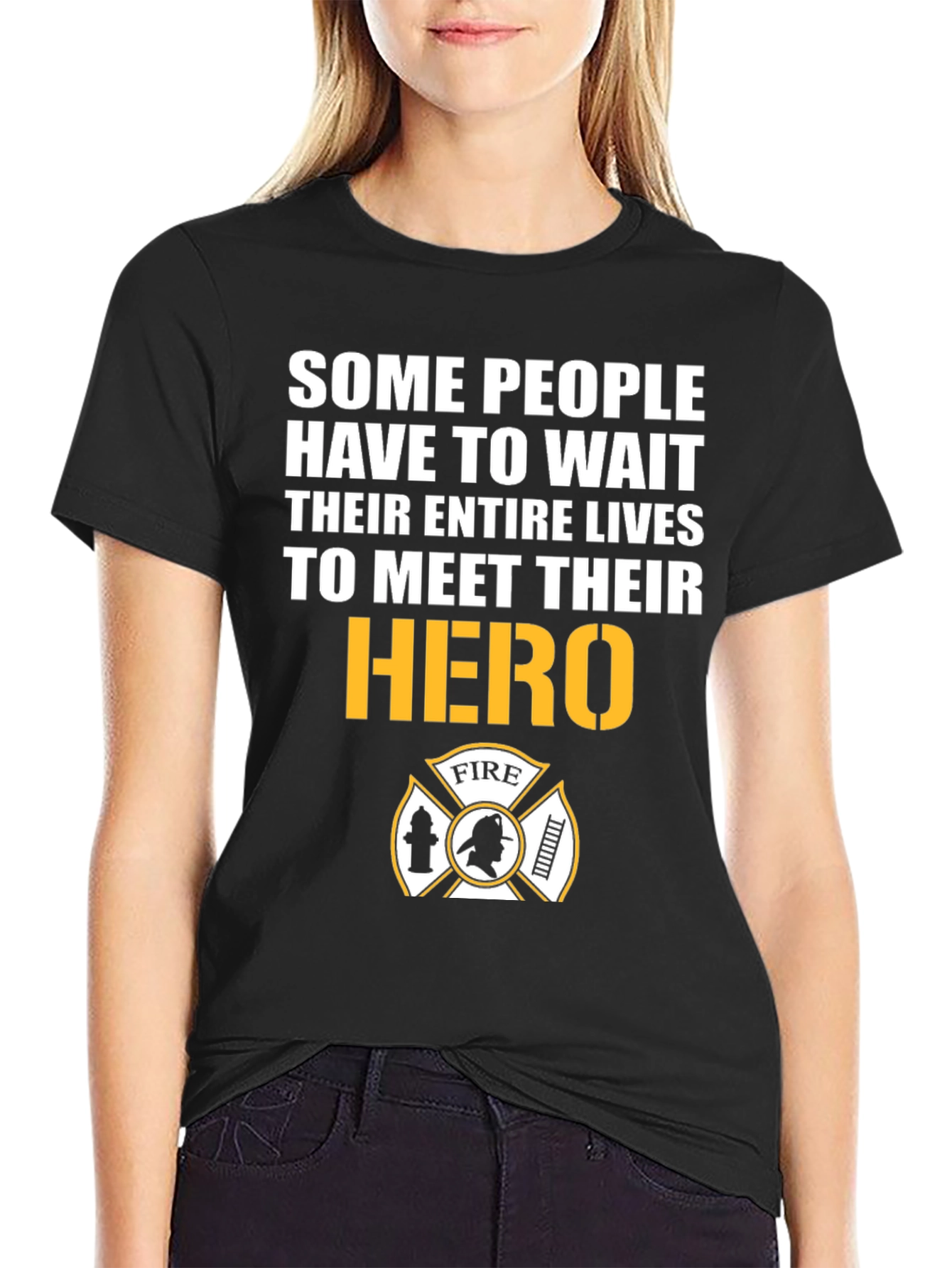 Firefighter Hero T-Shirt - Meet Your Hero