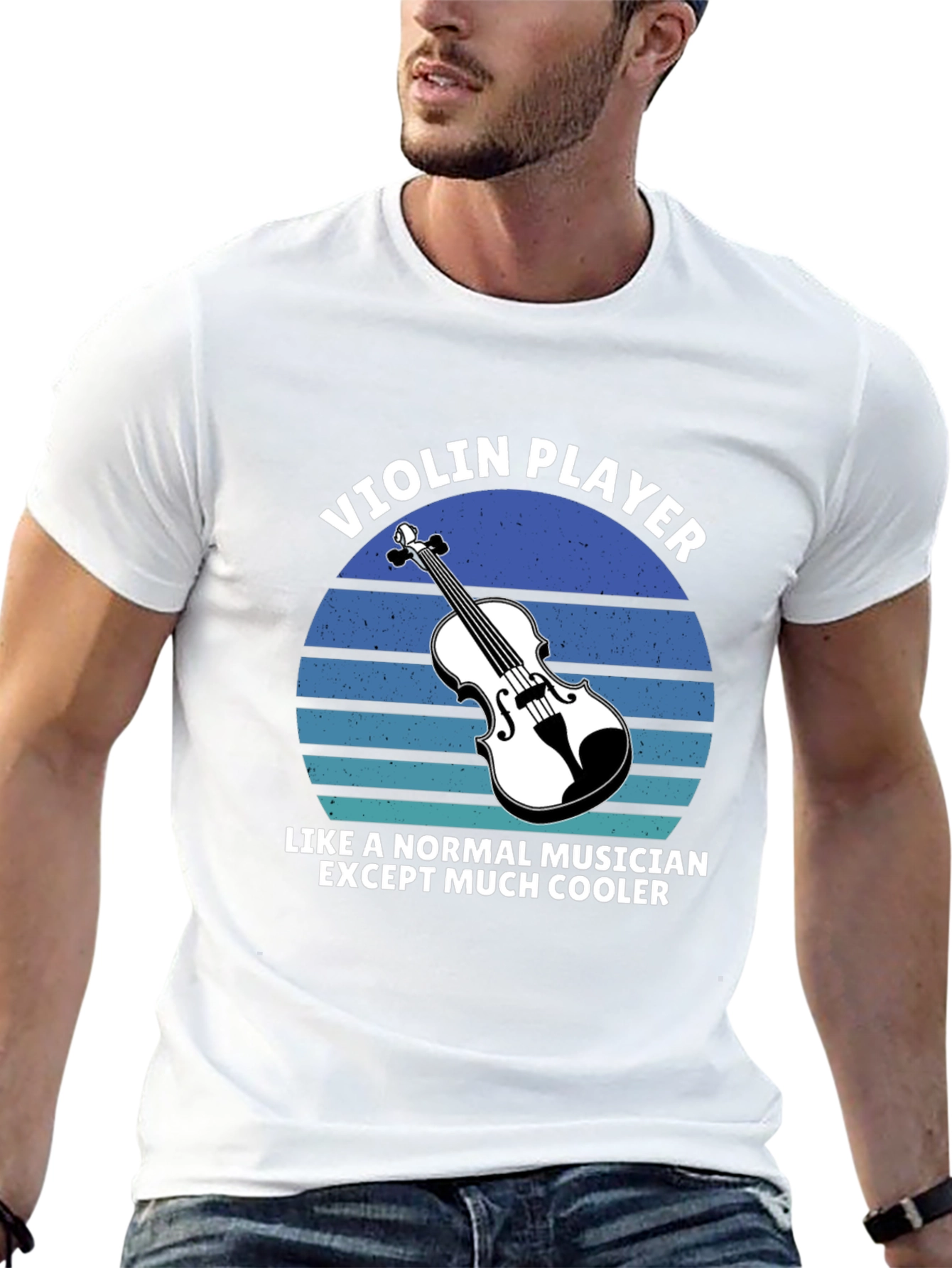Violin Player T-Shirt: Cool Musician Graphic Tee