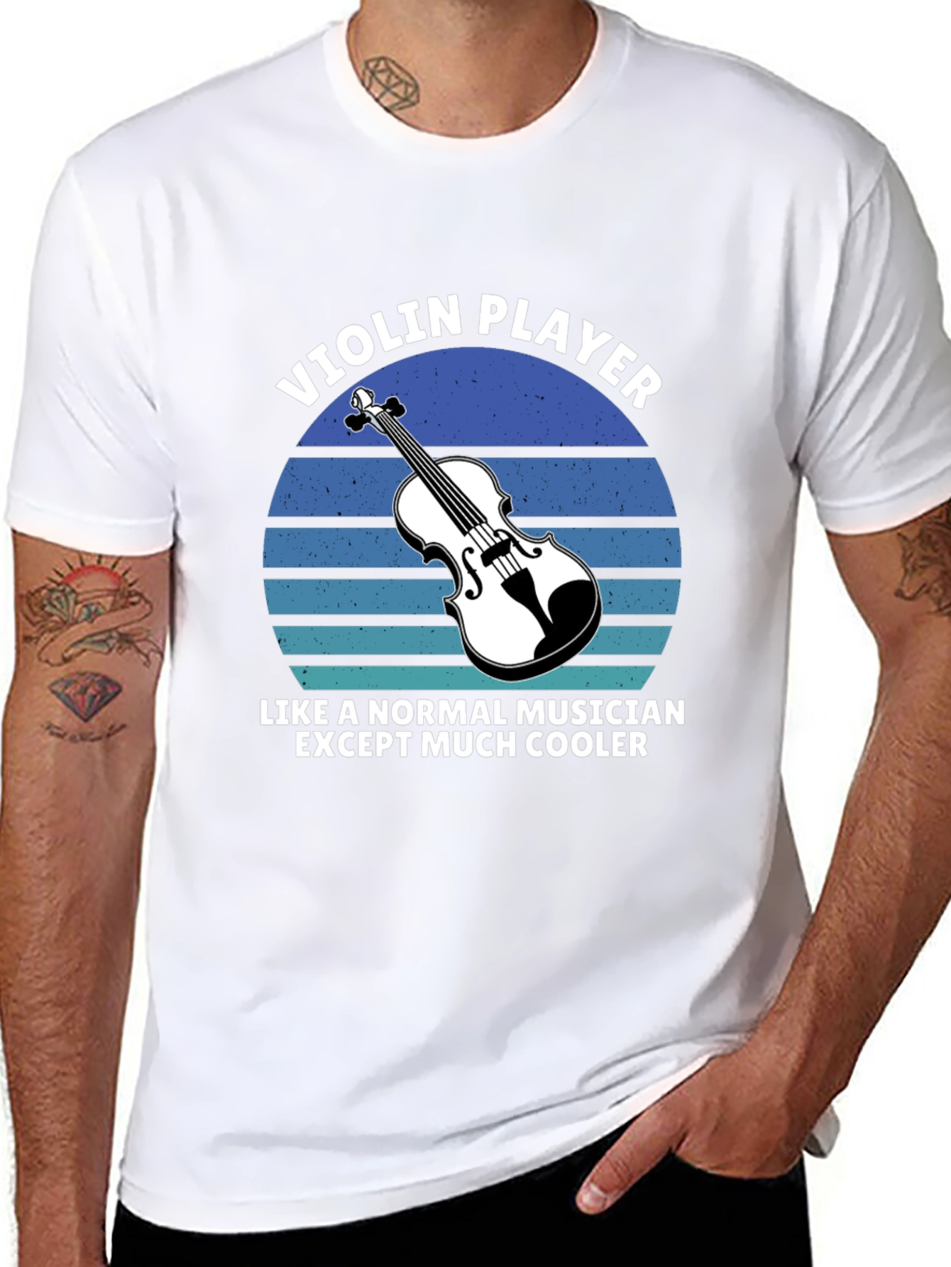 Violin Player T-Shirt: Cool Musician Graphic Tee