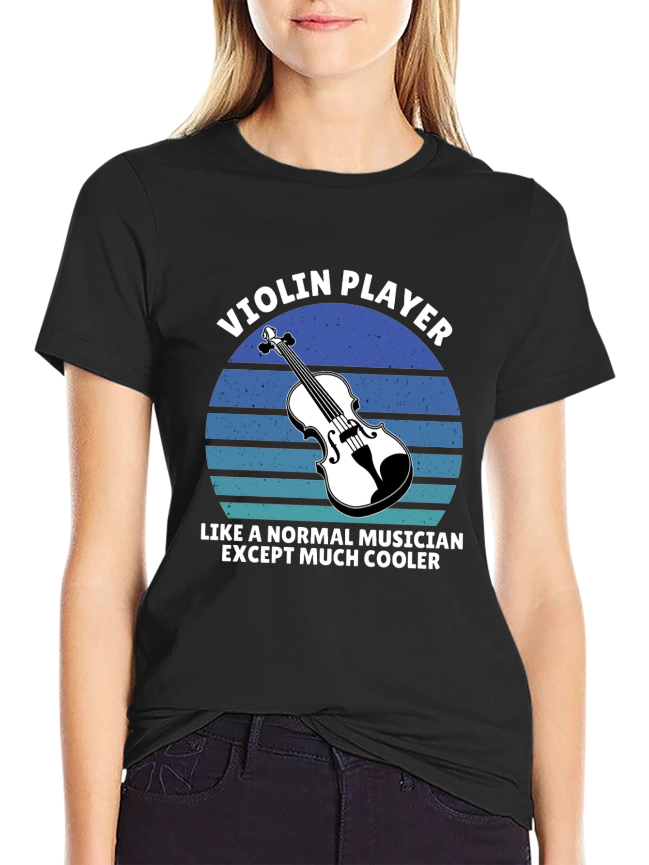Violin Player T-Shirt: Cool Musician Graphic Tee