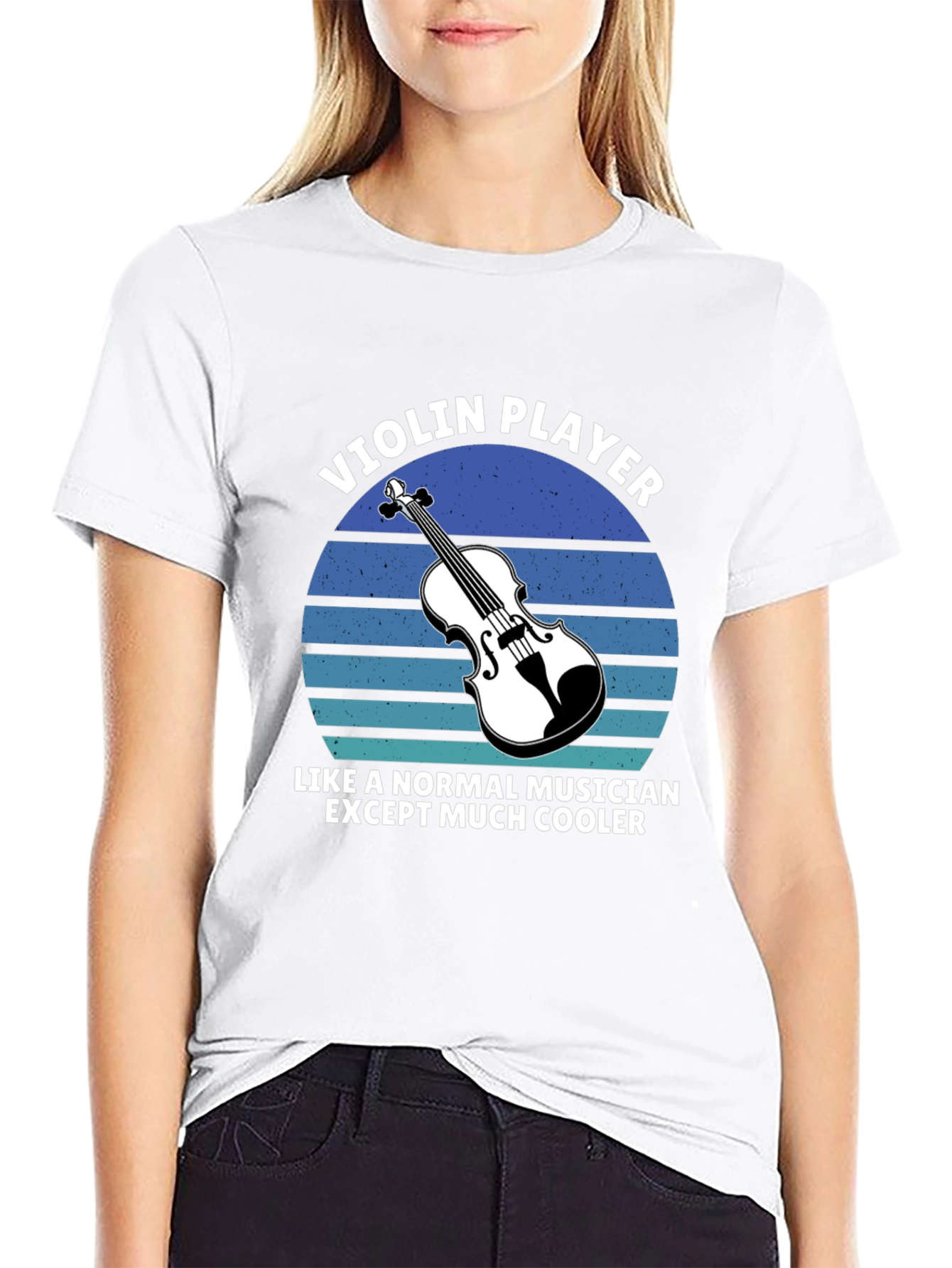Violin Player T-Shirt: Cool Musician Graphic Tee