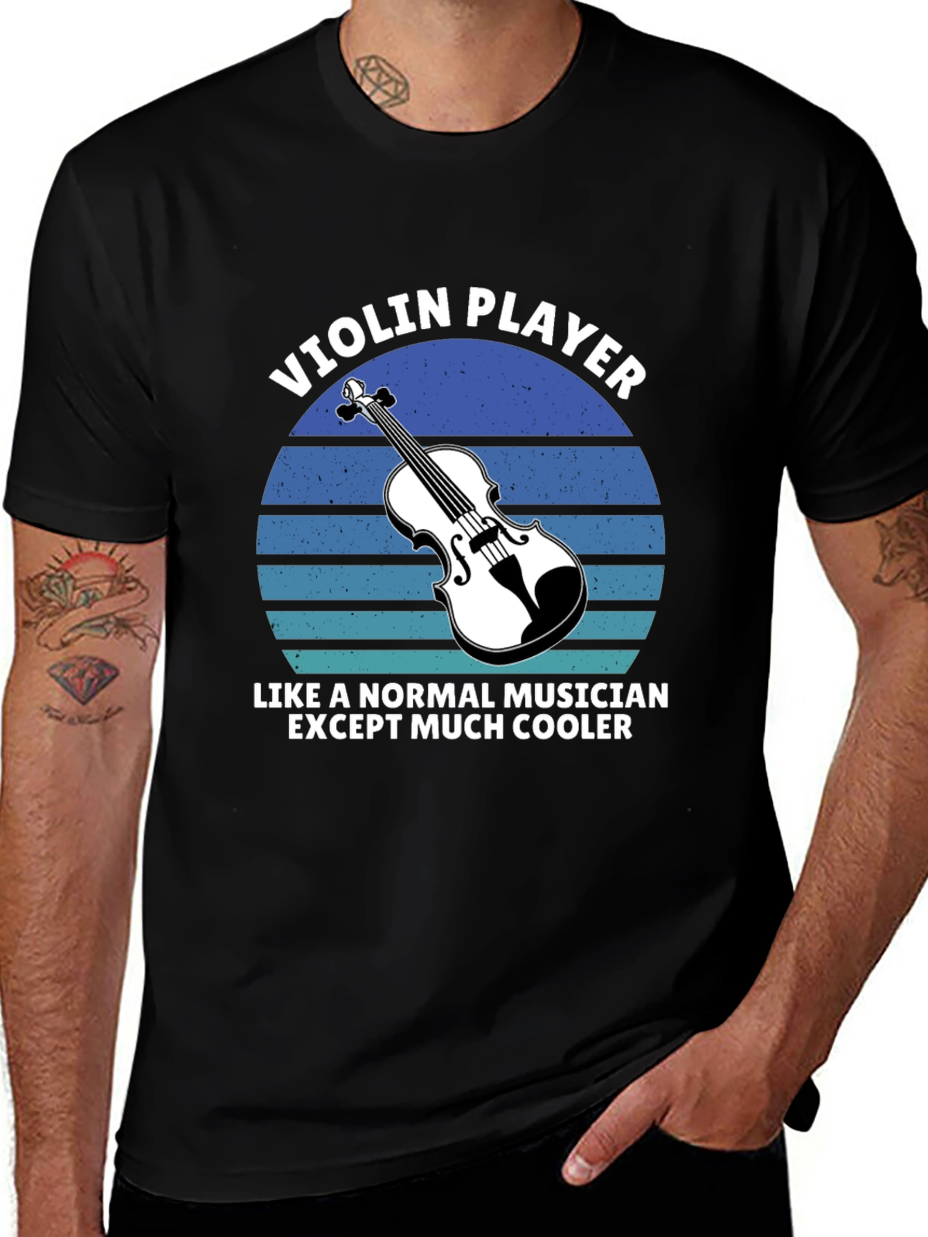 Violin Player T-Shirt: Cool Musician Graphic Tee