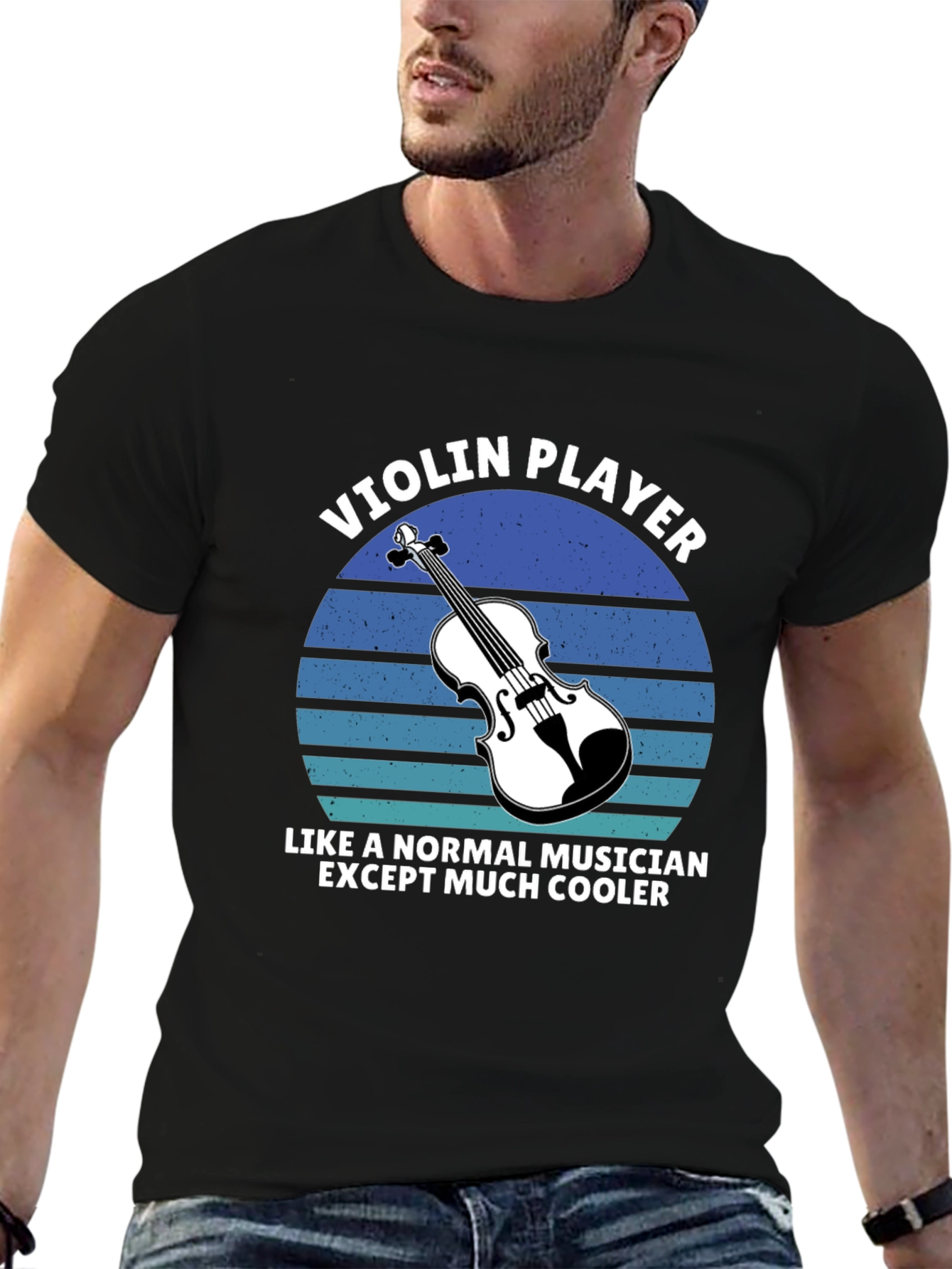 Violin Player T-Shirt: Cool Musician Graphic Tee