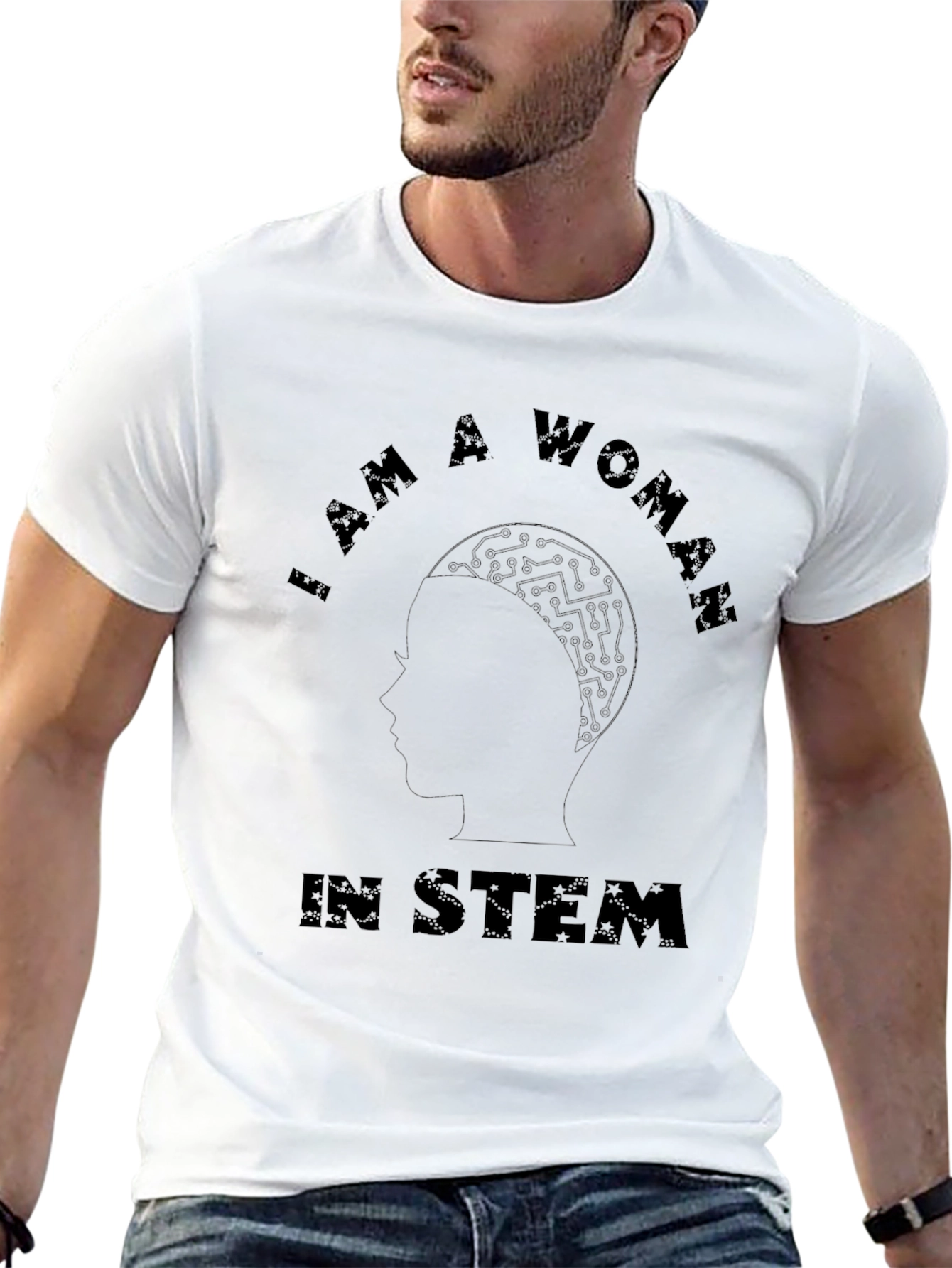 I AM A WOMAN In STEM - Unisex T-Shirt