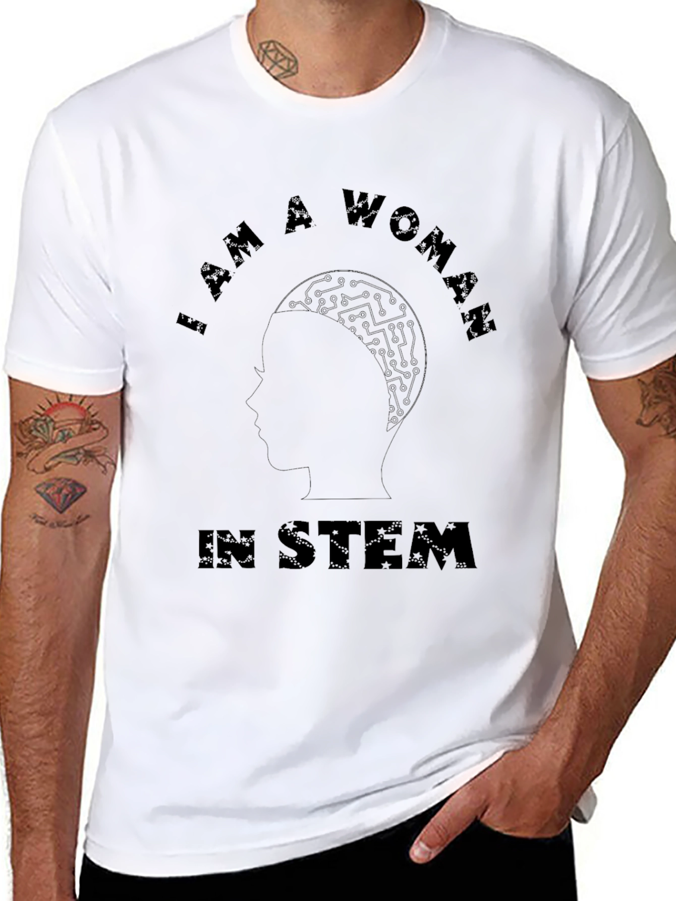 I AM A WOMAN In STEM - Unisex T-Shirt