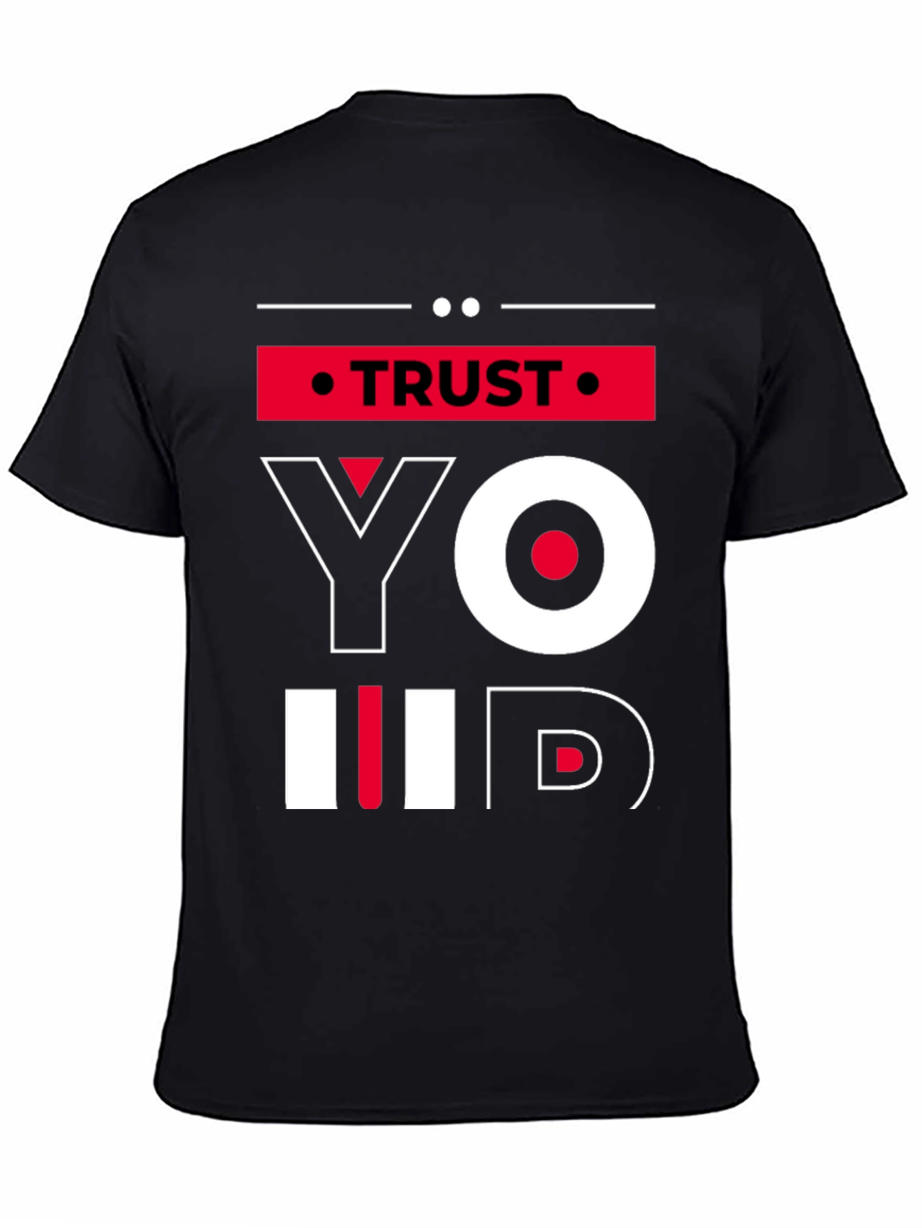 Trust Your ID Graphic Print T-Shirt