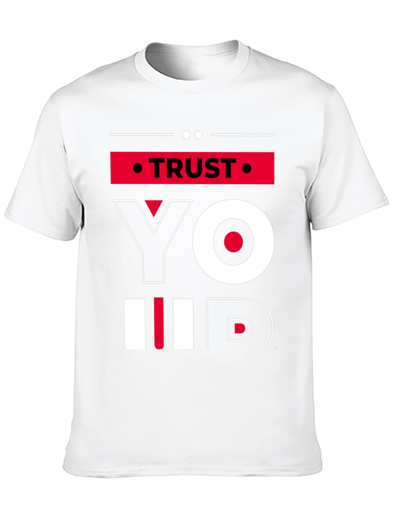 Trust Your ID Graphic Print T-Shirt