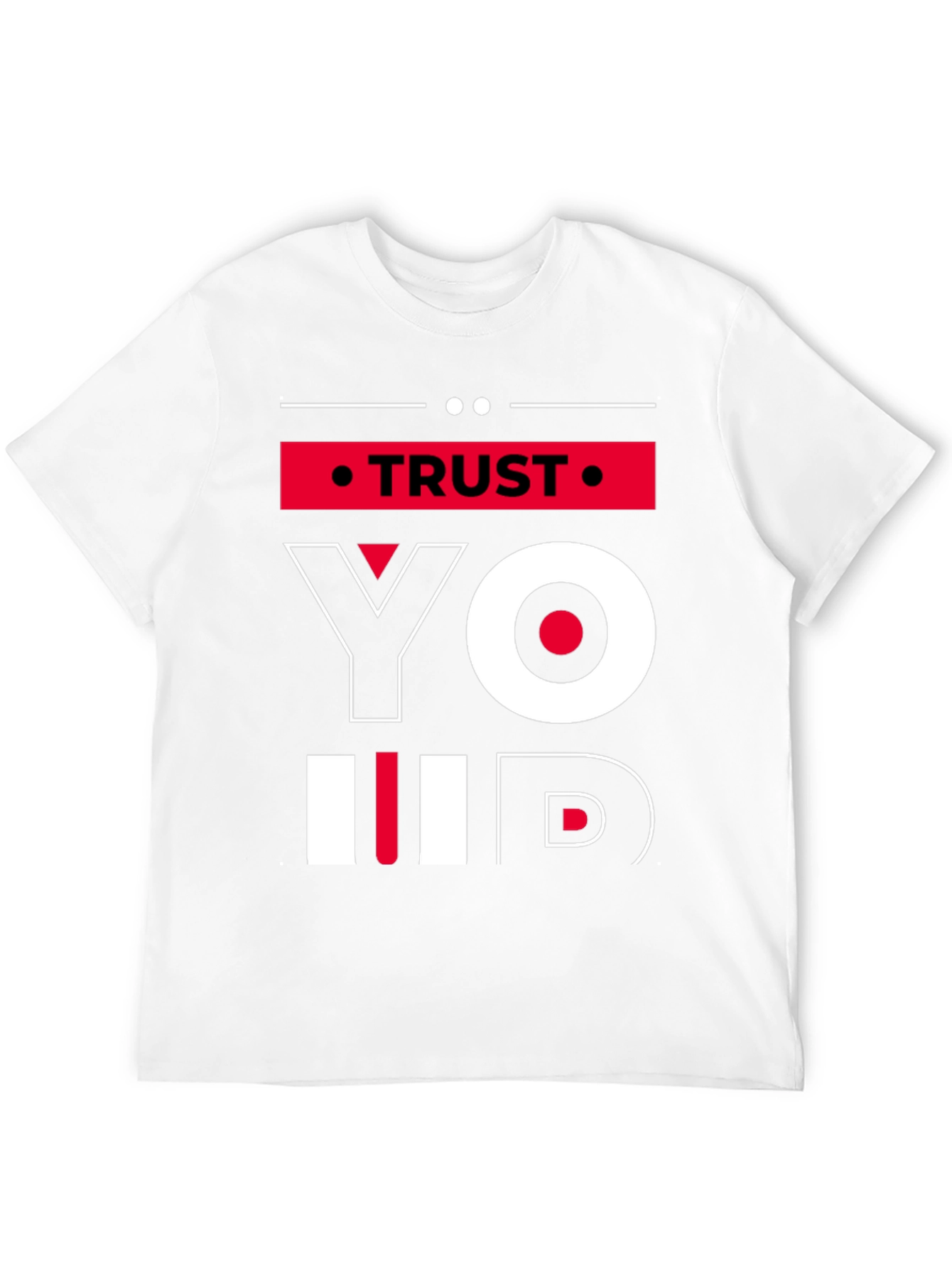 Trust Your ID Graphic Print T-Shirt
