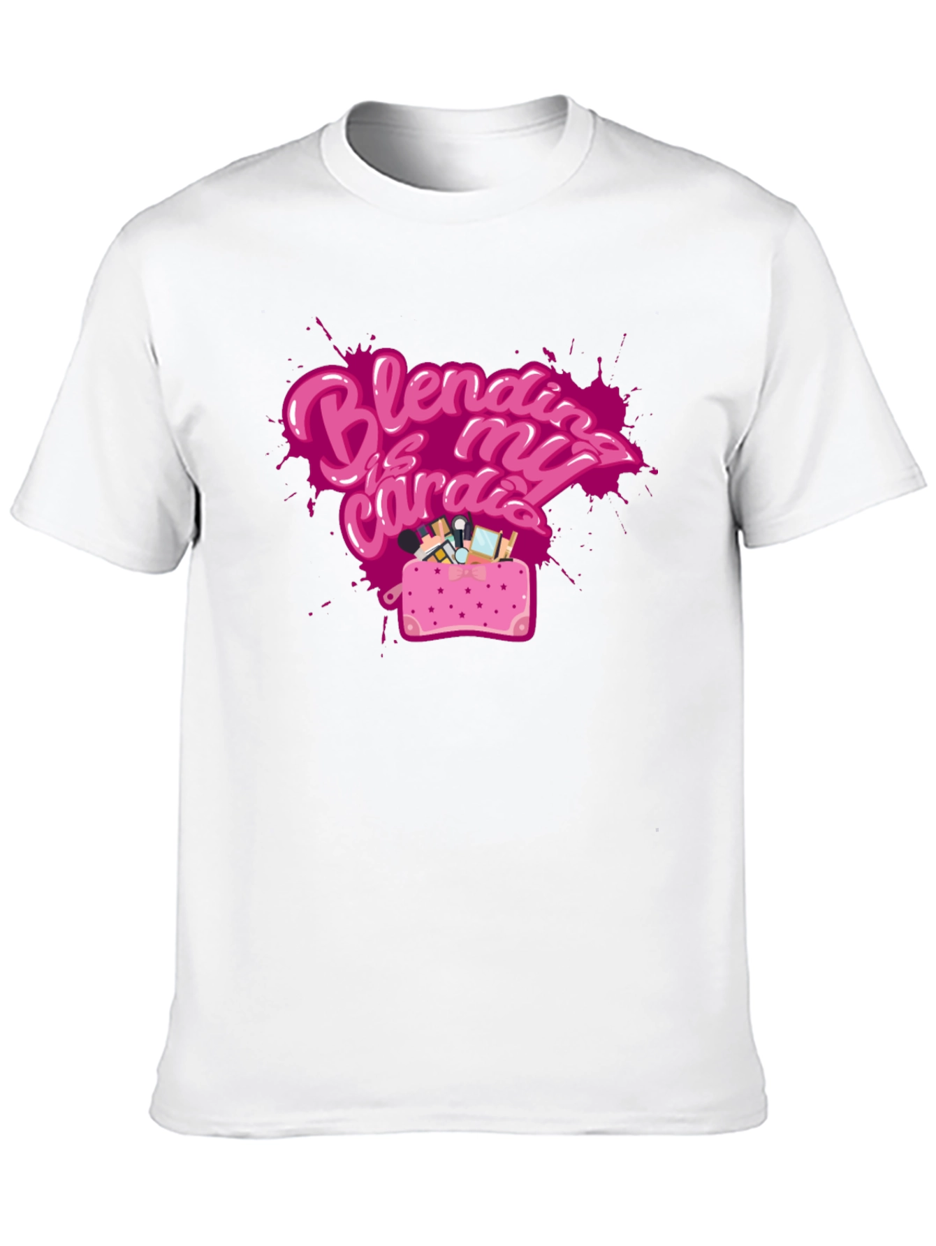 Blending is My Cardio Black T-Shirt