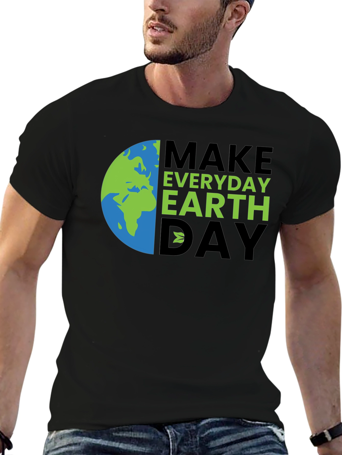 Eco-Friendly Earth Day Graphic Tee