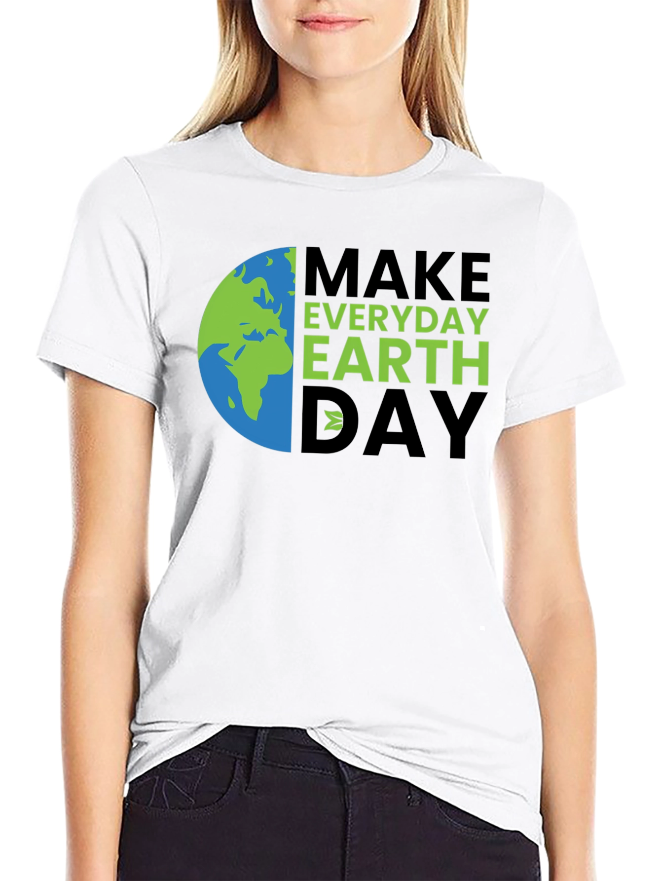 Eco-Friendly Earth Day Graphic Tee