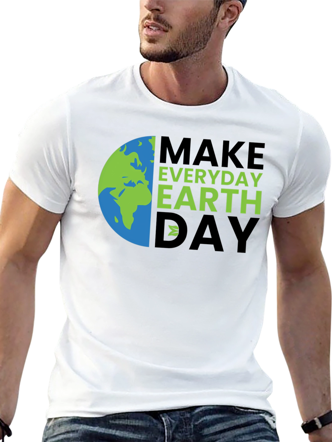 Eco-Friendly Earth Day Graphic Tee