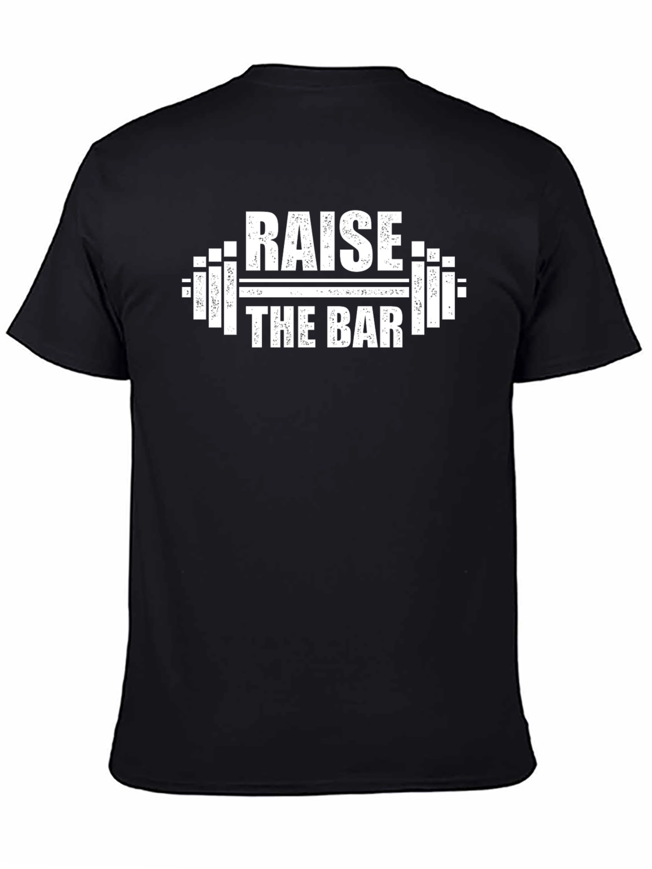 Raise the Bar Graphic T-Shirt - Black
