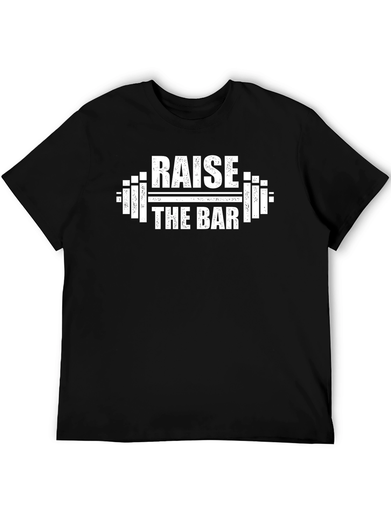 Raise the Bar Graphic T-Shirt - Black