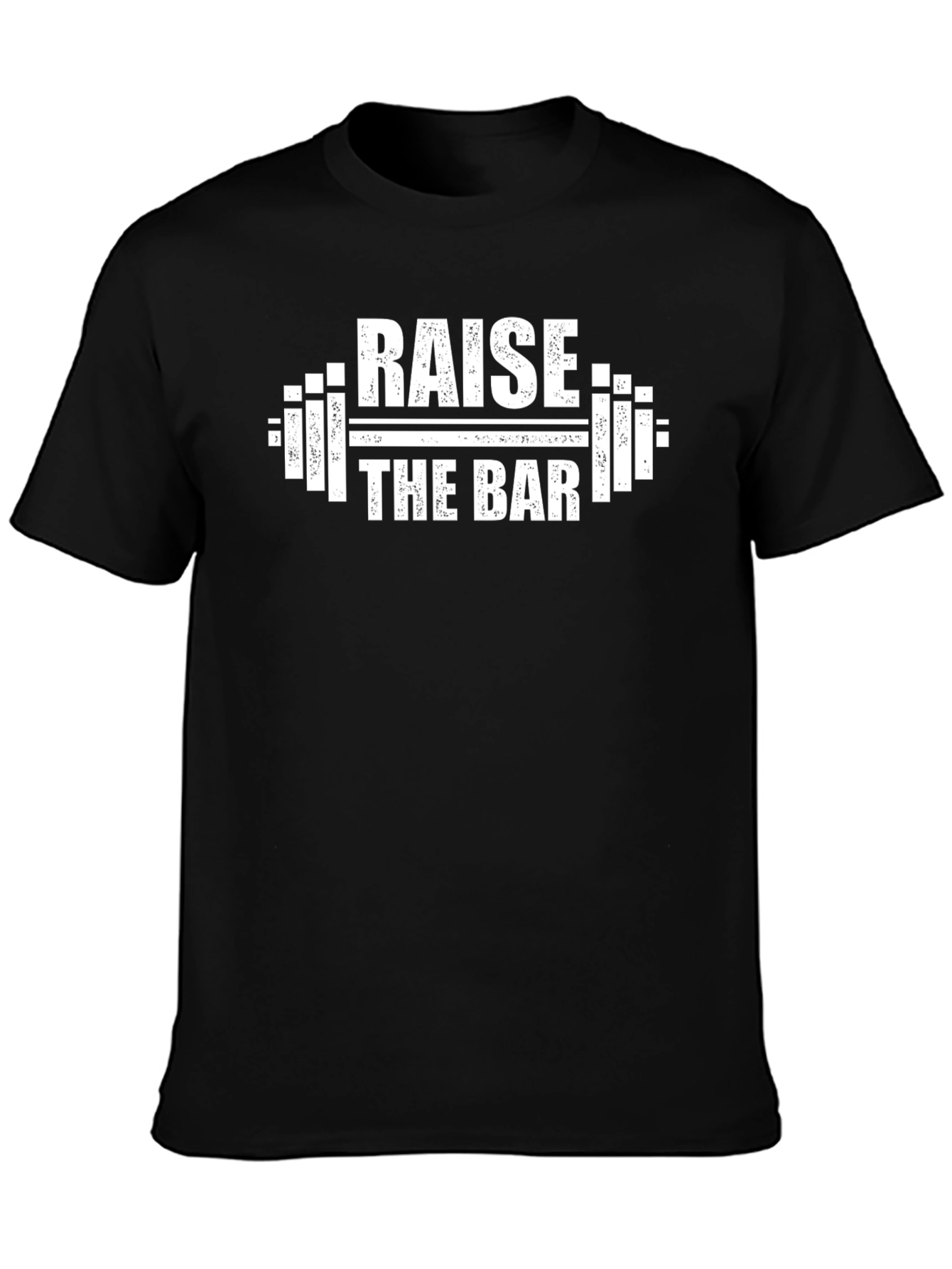 Raise the Bar Graphic T-Shirt - Black