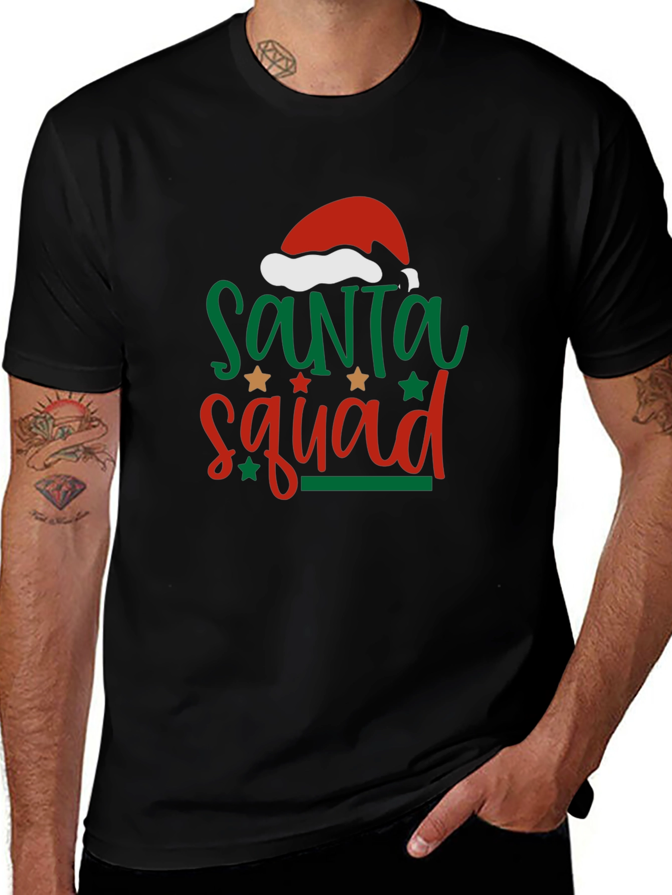 Santa Squad Christmas T-Shirt