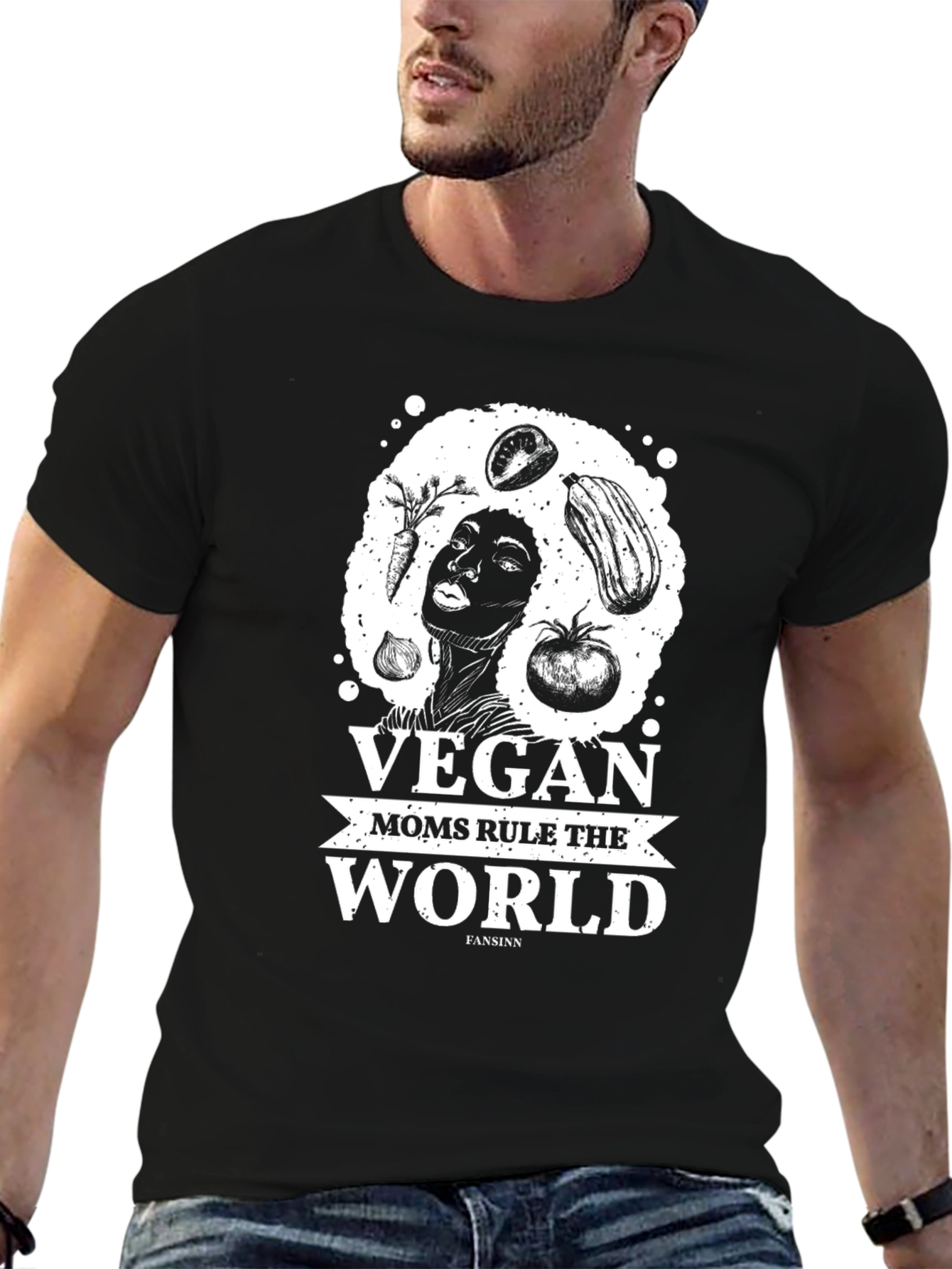 Vegan Moms Rule the World T-Shirt
