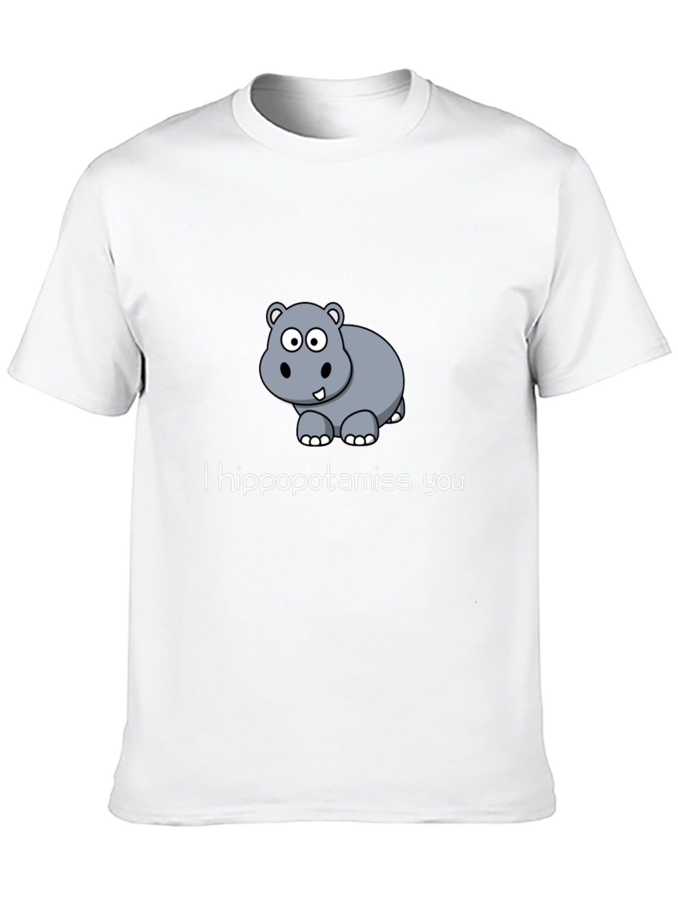 I Hippopotamiss You - Graphic T-Shirt
