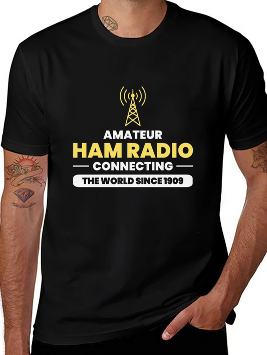 Amateur Ham Radio Connecting The World T-Shirt