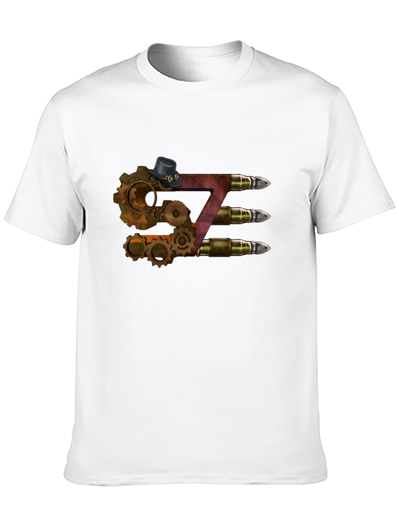 Steampunk Z Letter T-Shirt