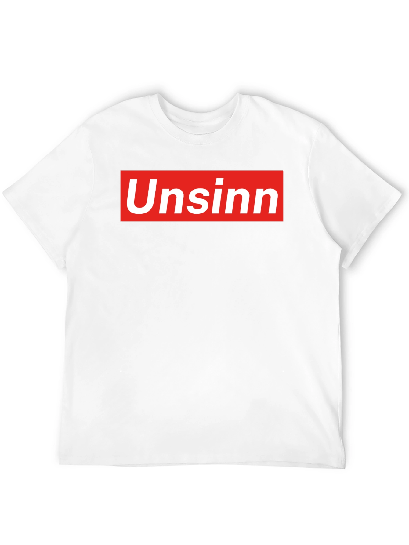 UnSinn Parody Graphic T-Shirt - Black Cotton Tee