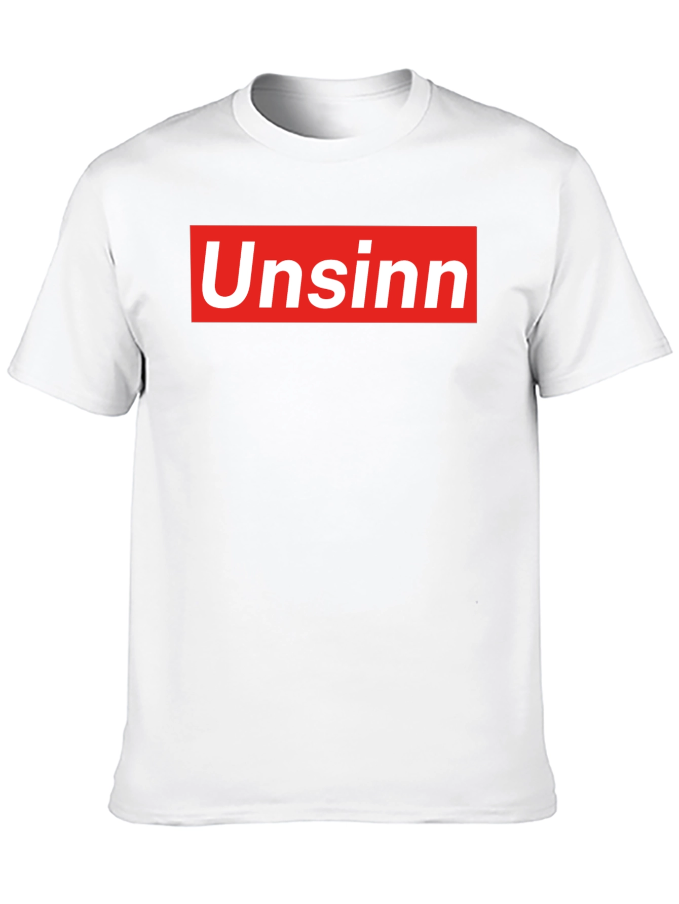 UnSinn Parody Graphic T-Shirt - Black Cotton Tee