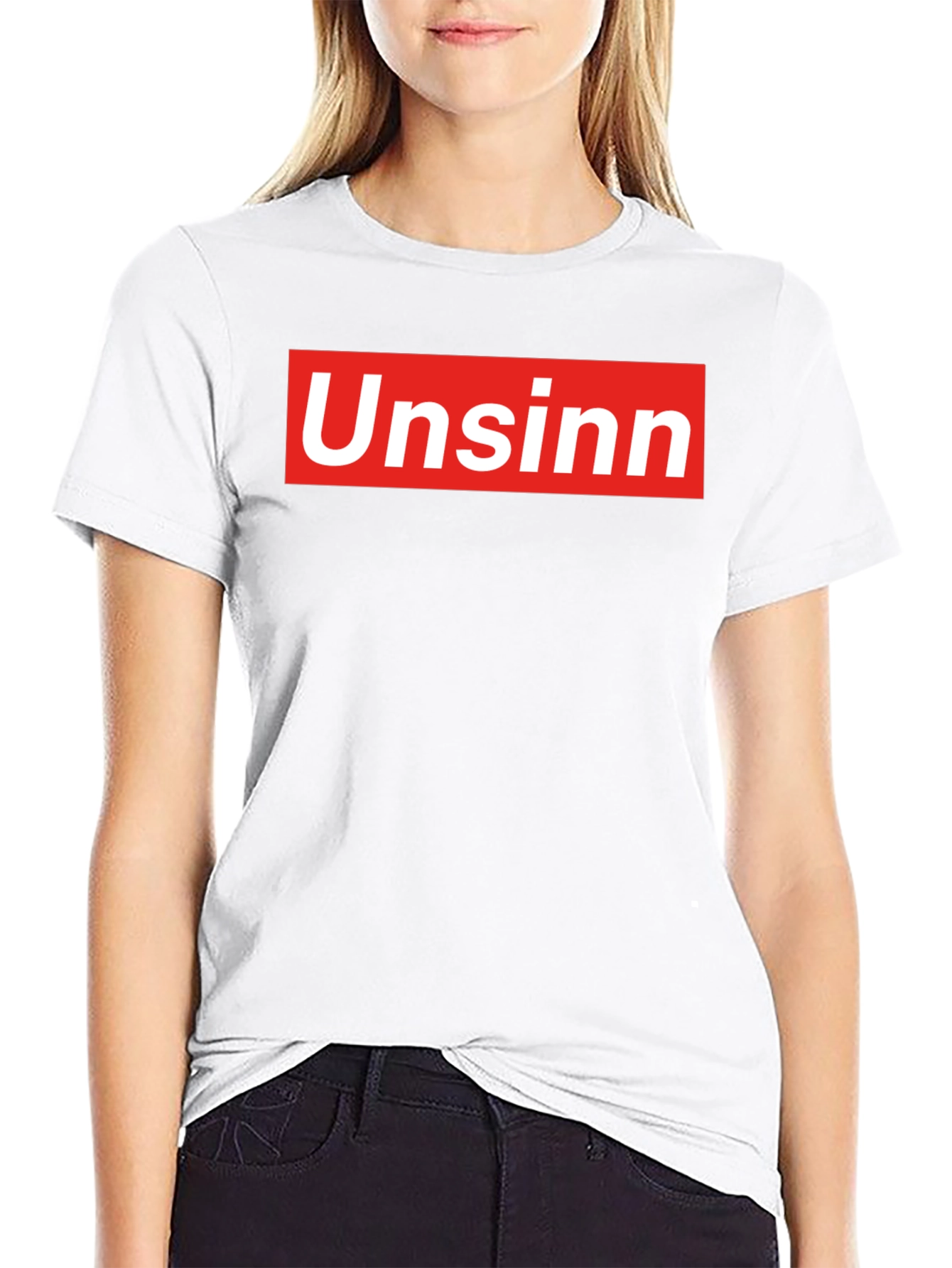UnSinn Parody Graphic T-Shirt - Black Cotton Tee