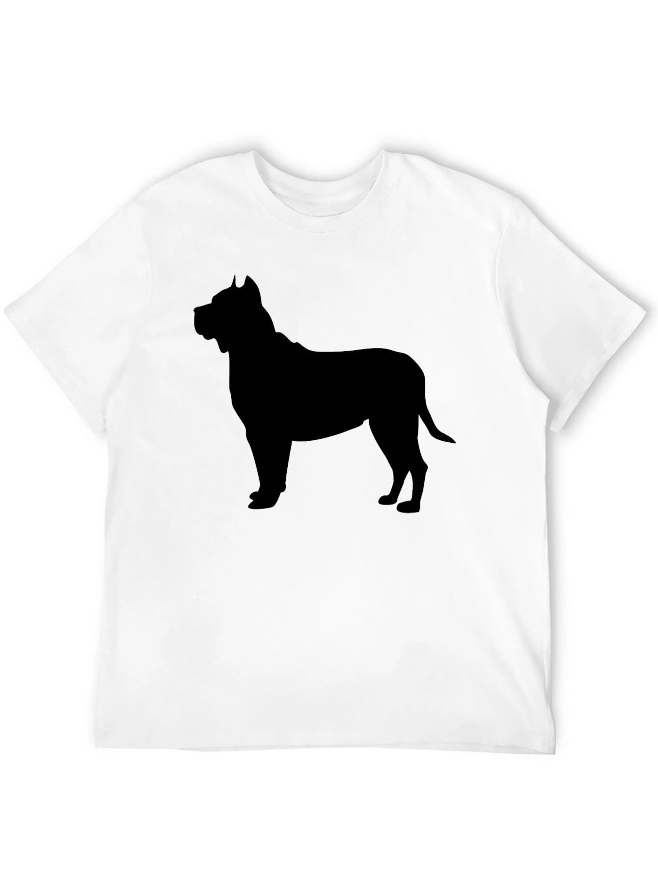 Black Dog Silhouette T-Shirt