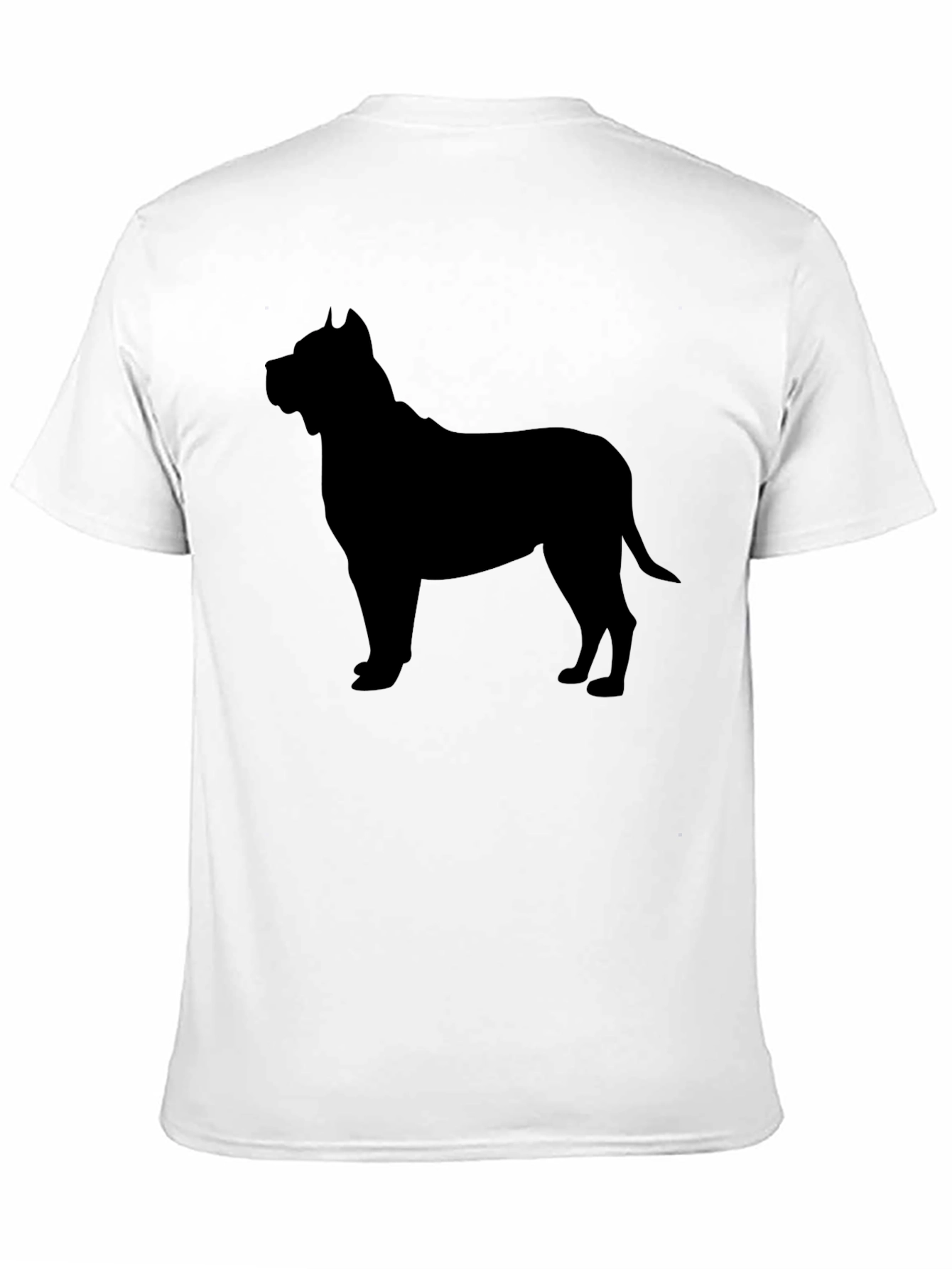 Black Dog Silhouette T-Shirt