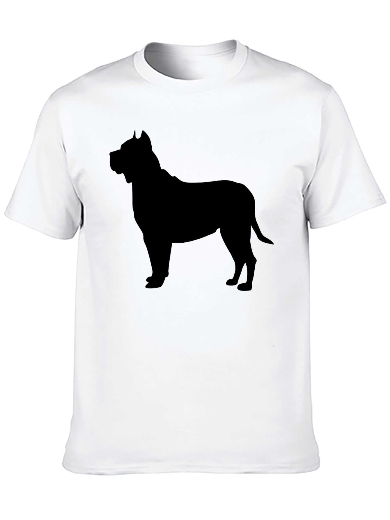Black Dog Silhouette T-Shirt