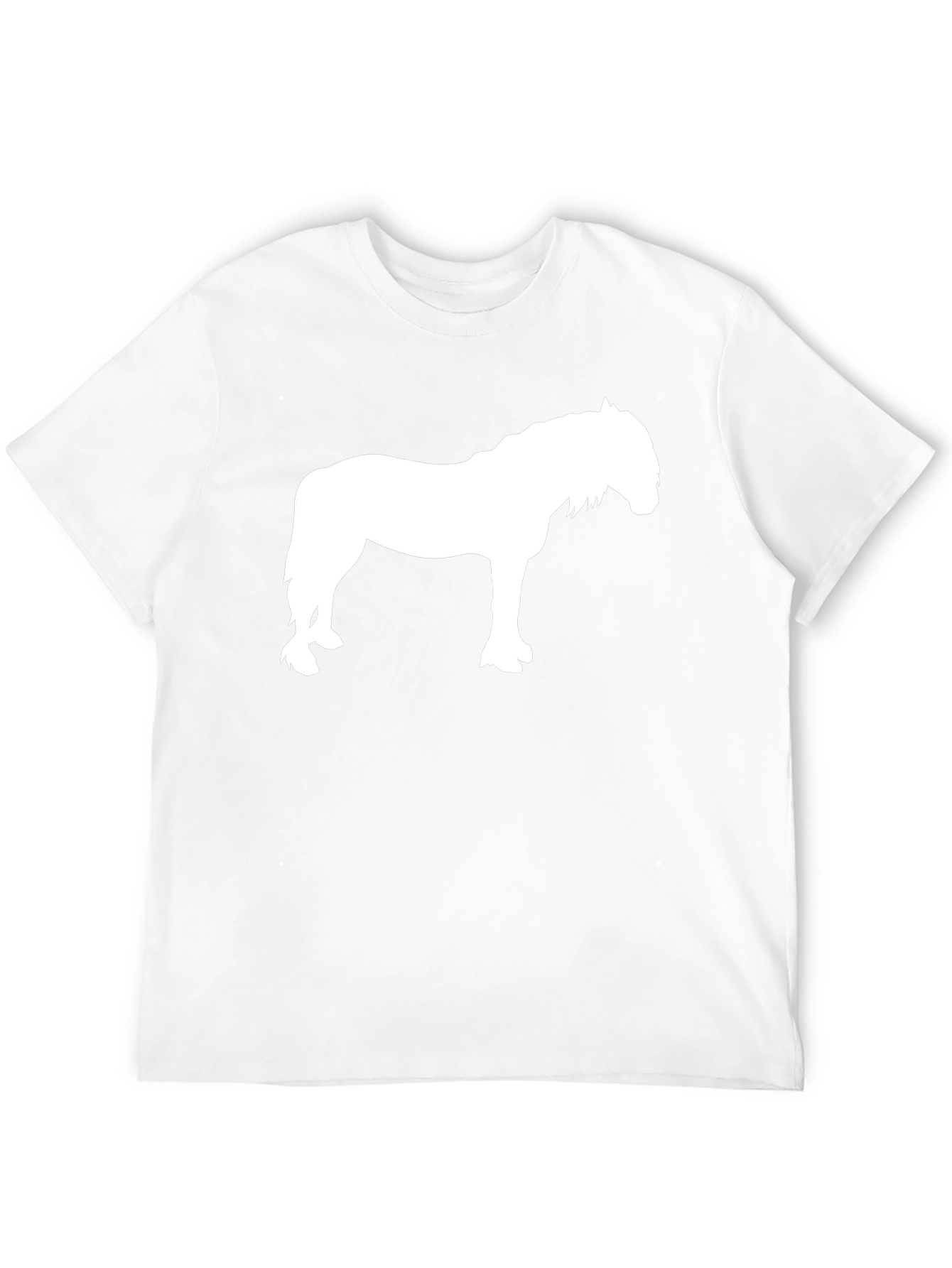 Black Horse Silhouette T-Shirt