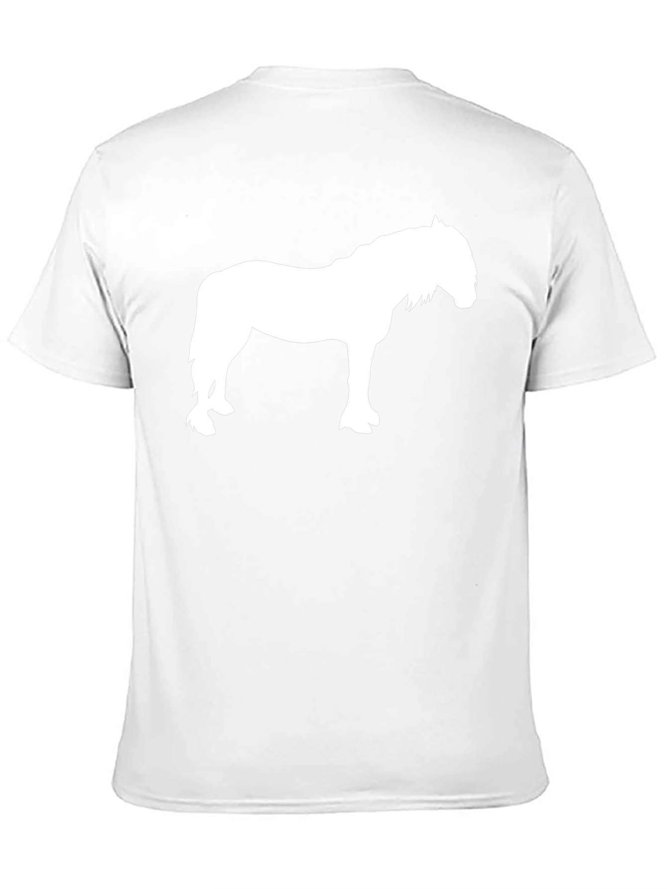 Black Horse Silhouette T-Shirt