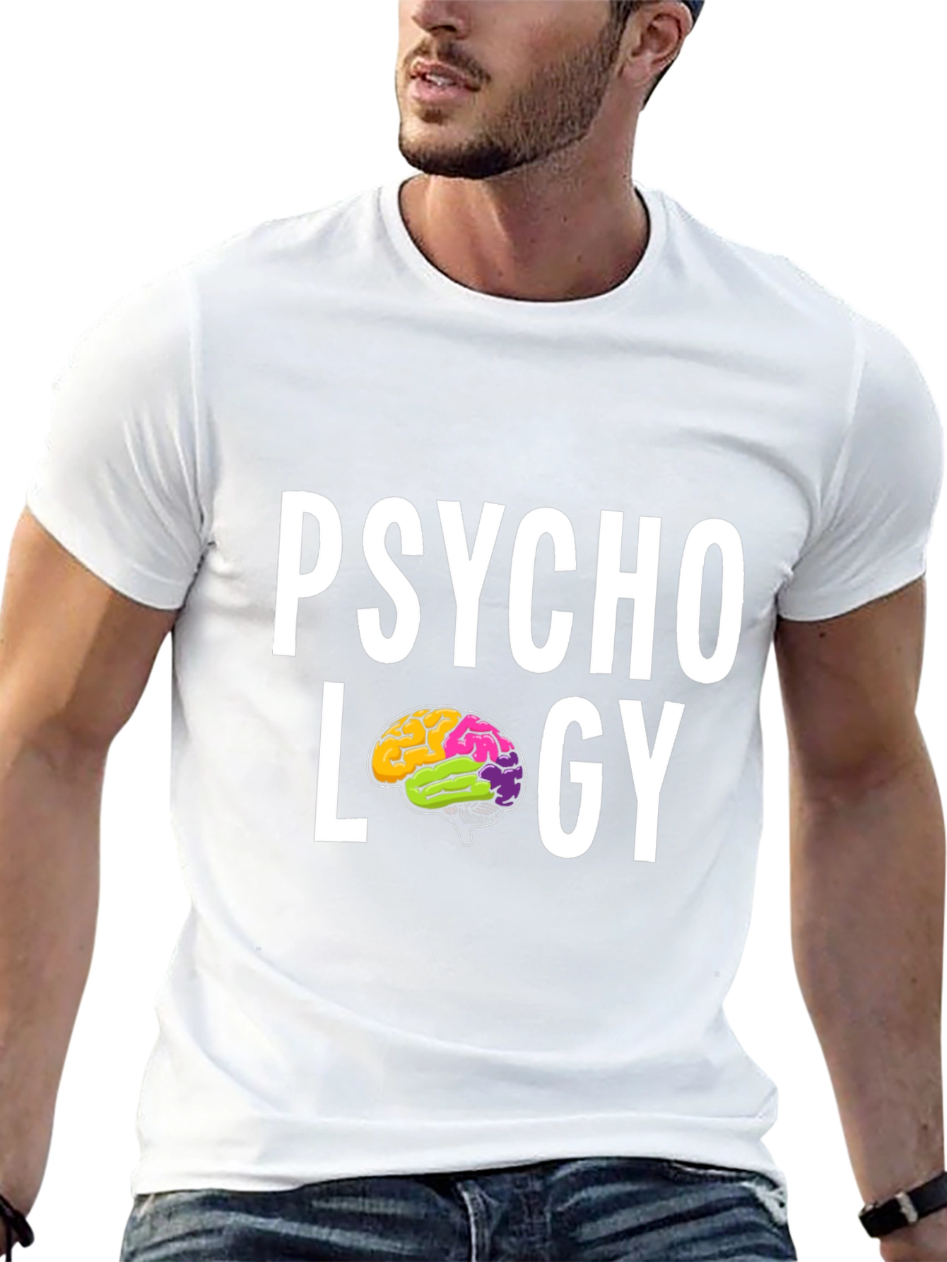 Psychology Brain T-Shirt - Study Your Mind!