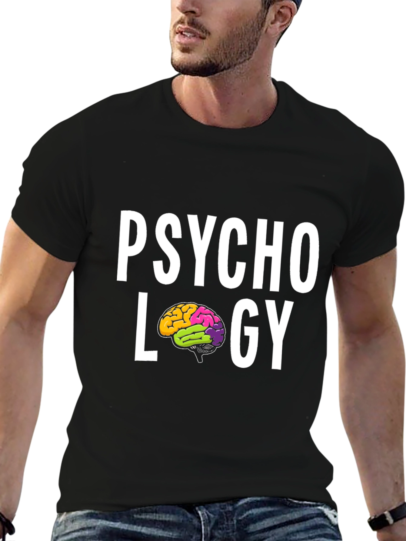 Psychology Brain T-Shirt - Study Your Mind!