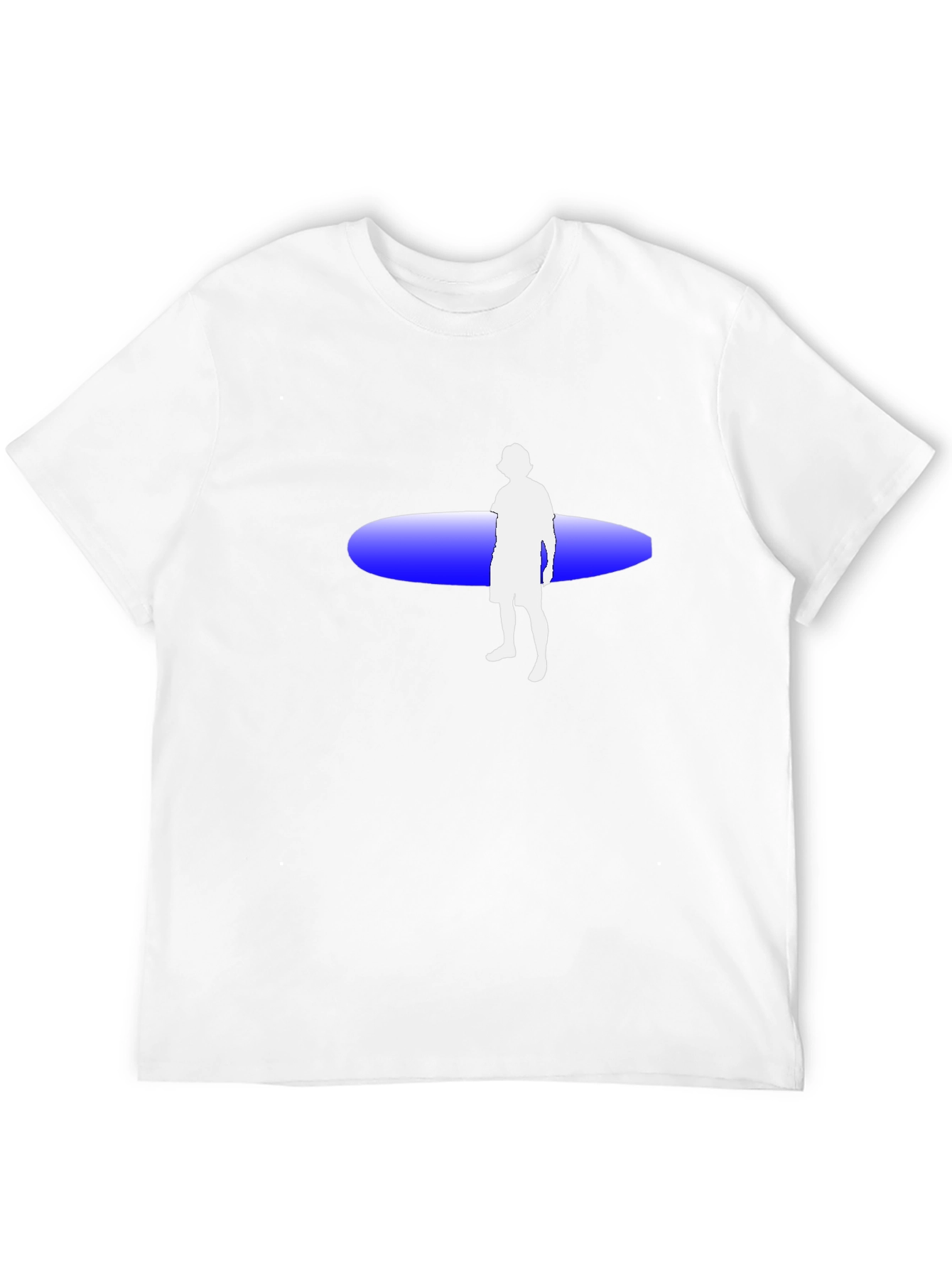 Surfer Graphic Tee - Black Cotton T-Shirt