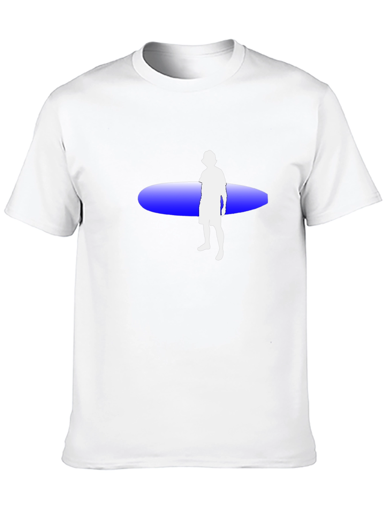 Surfer Graphic Tee - Black Cotton T-Shirt