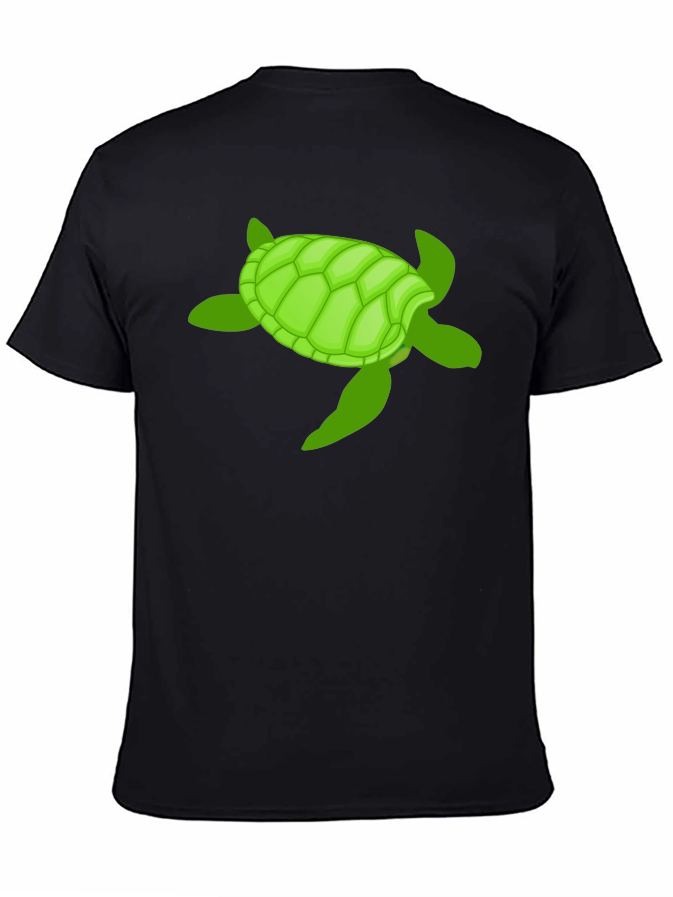 Turtle Graphic Tee -  Cool Marine Life Shirt