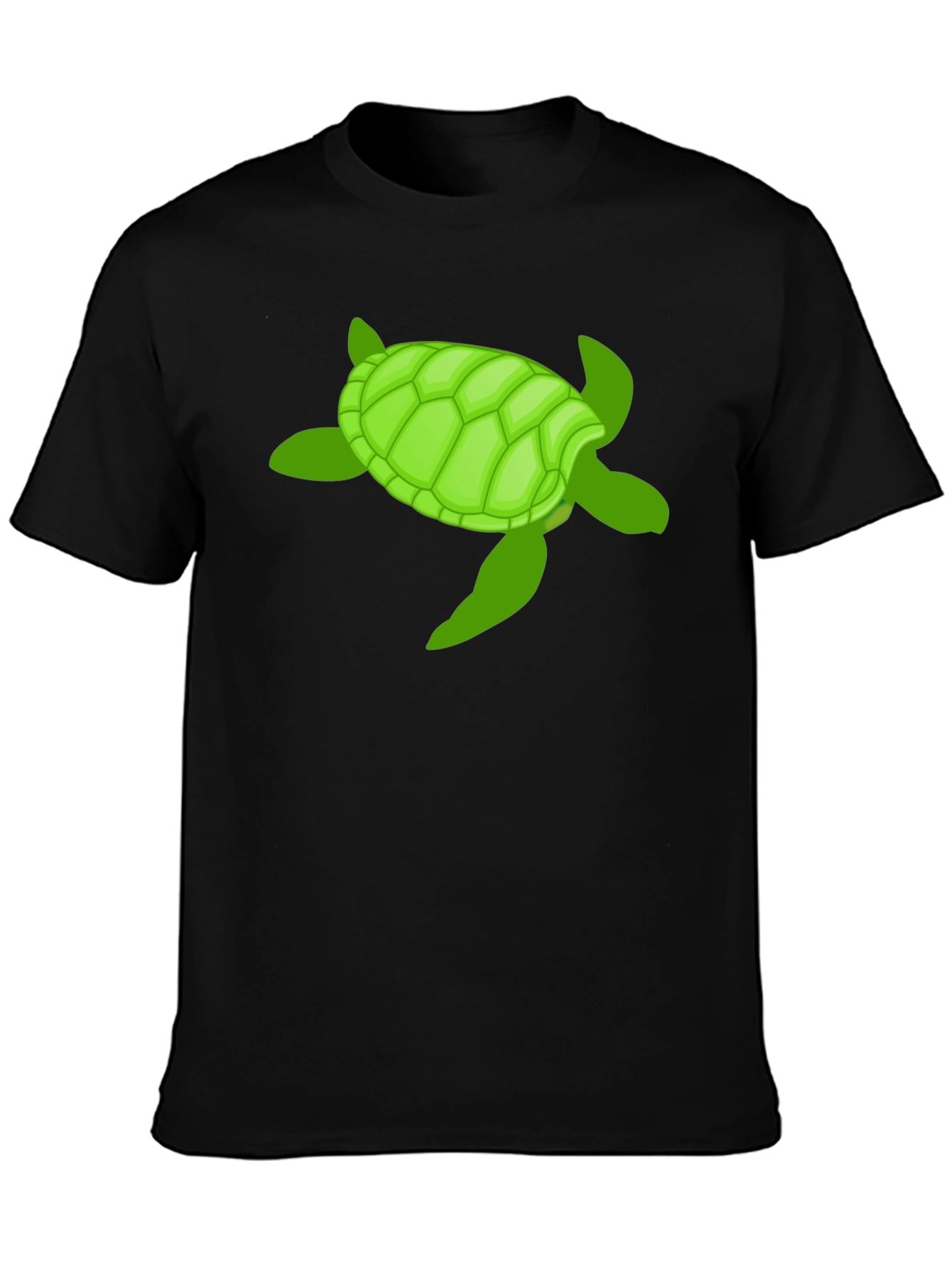 Turtle Graphic Tee -  Cool Marine Life Shirt