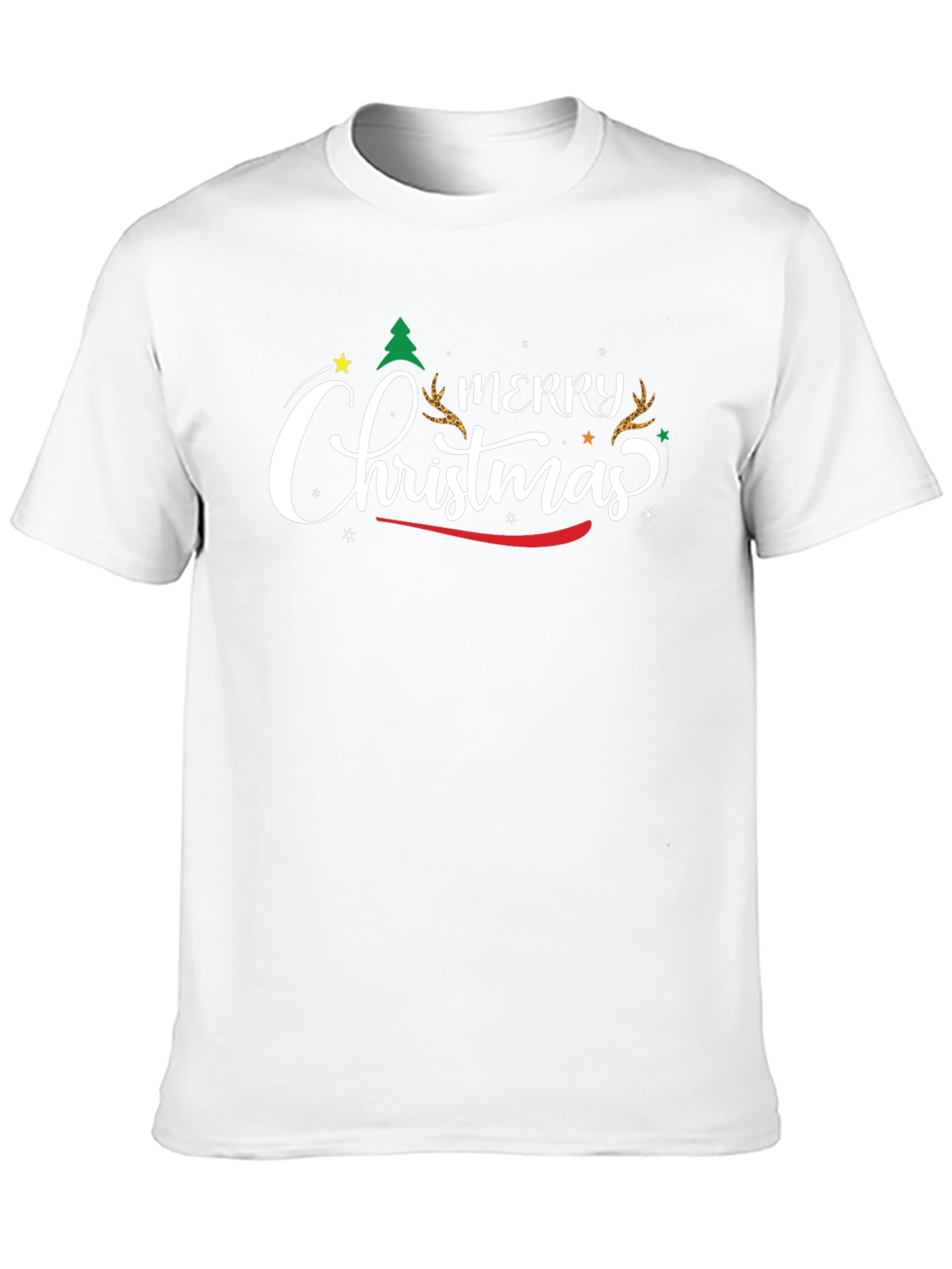 Merry Christmas Graphic Tee - Holiday Season